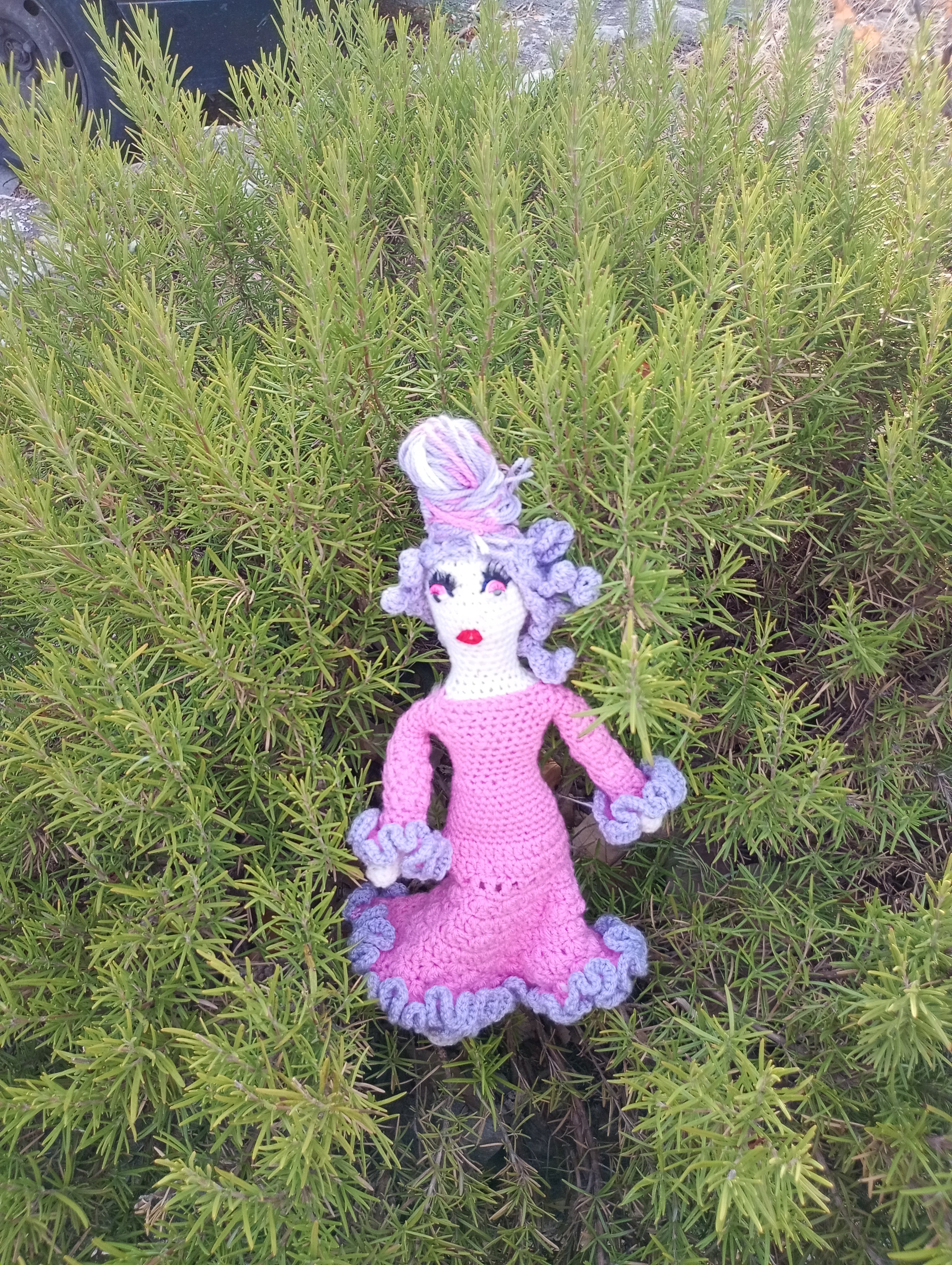 Poupe exsclusive crochet Dresm Kepper 35cm