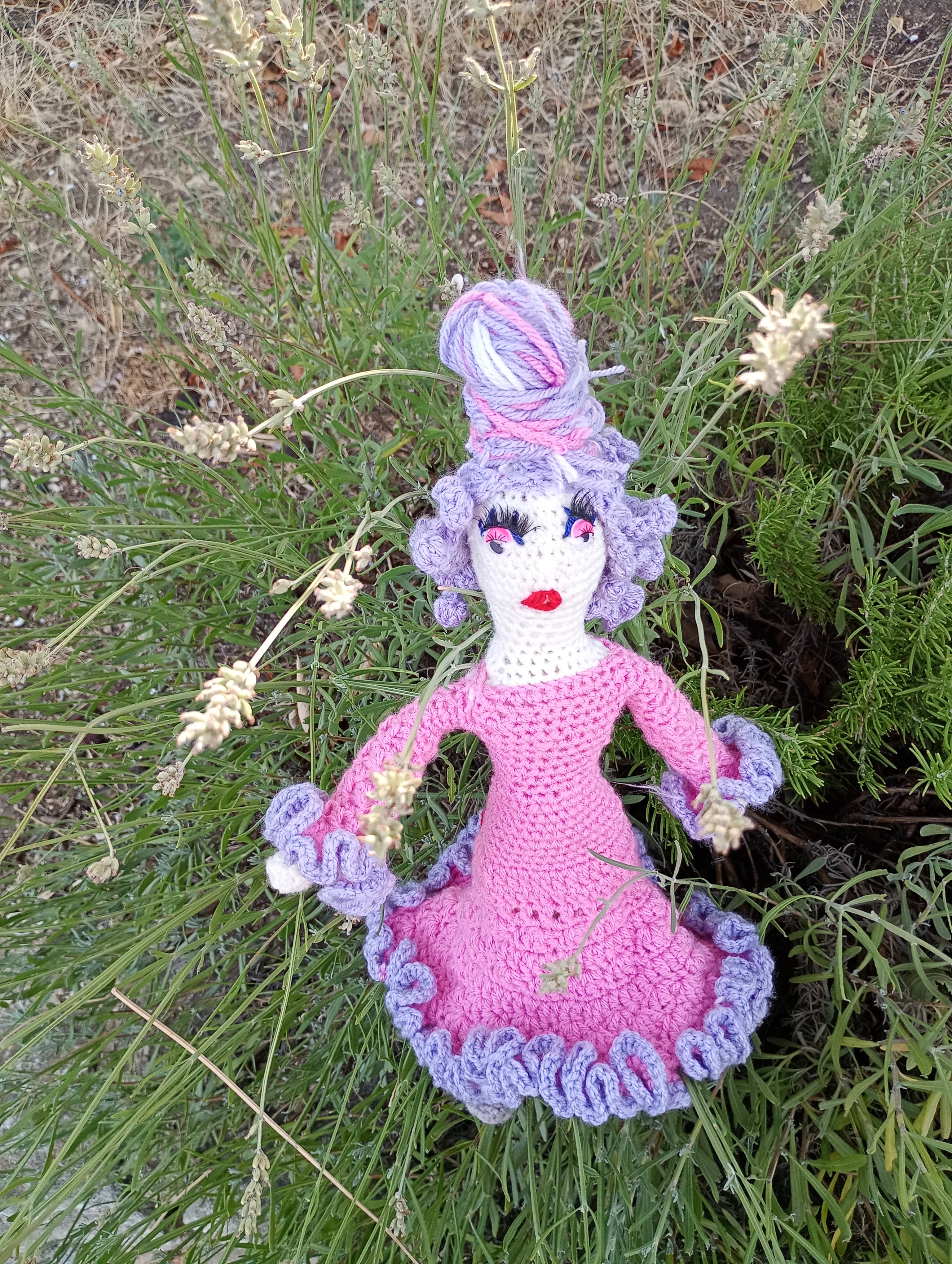 Poupe exsclusive crochet Dresm Kepper 35cm