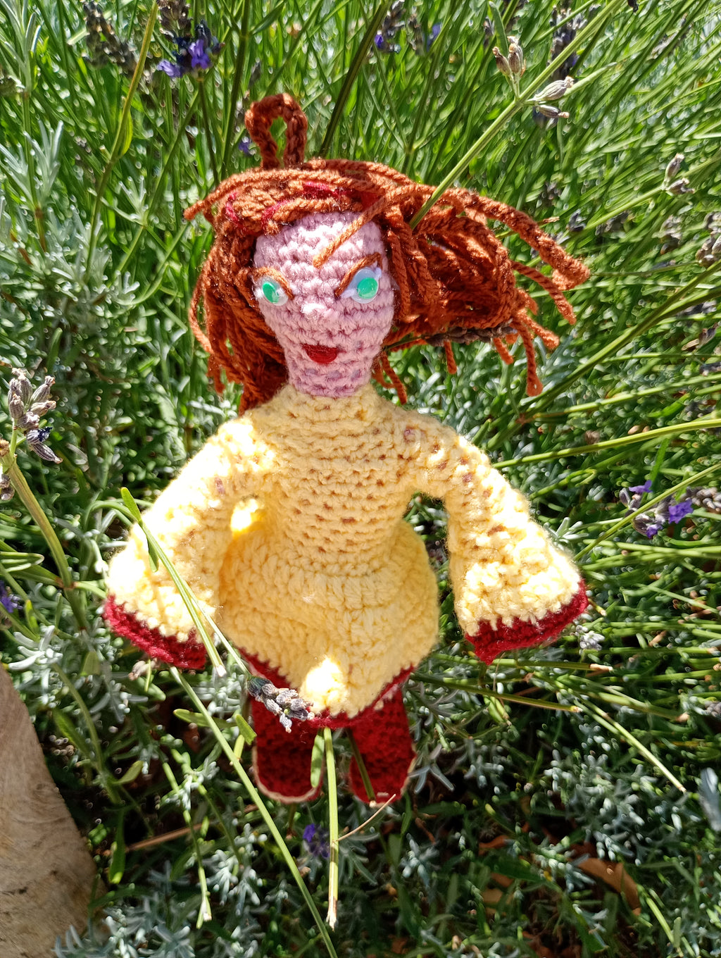 Poupees uniquemen crochet  Musrs gardiennrs dr l'ame 25cm-6musrs