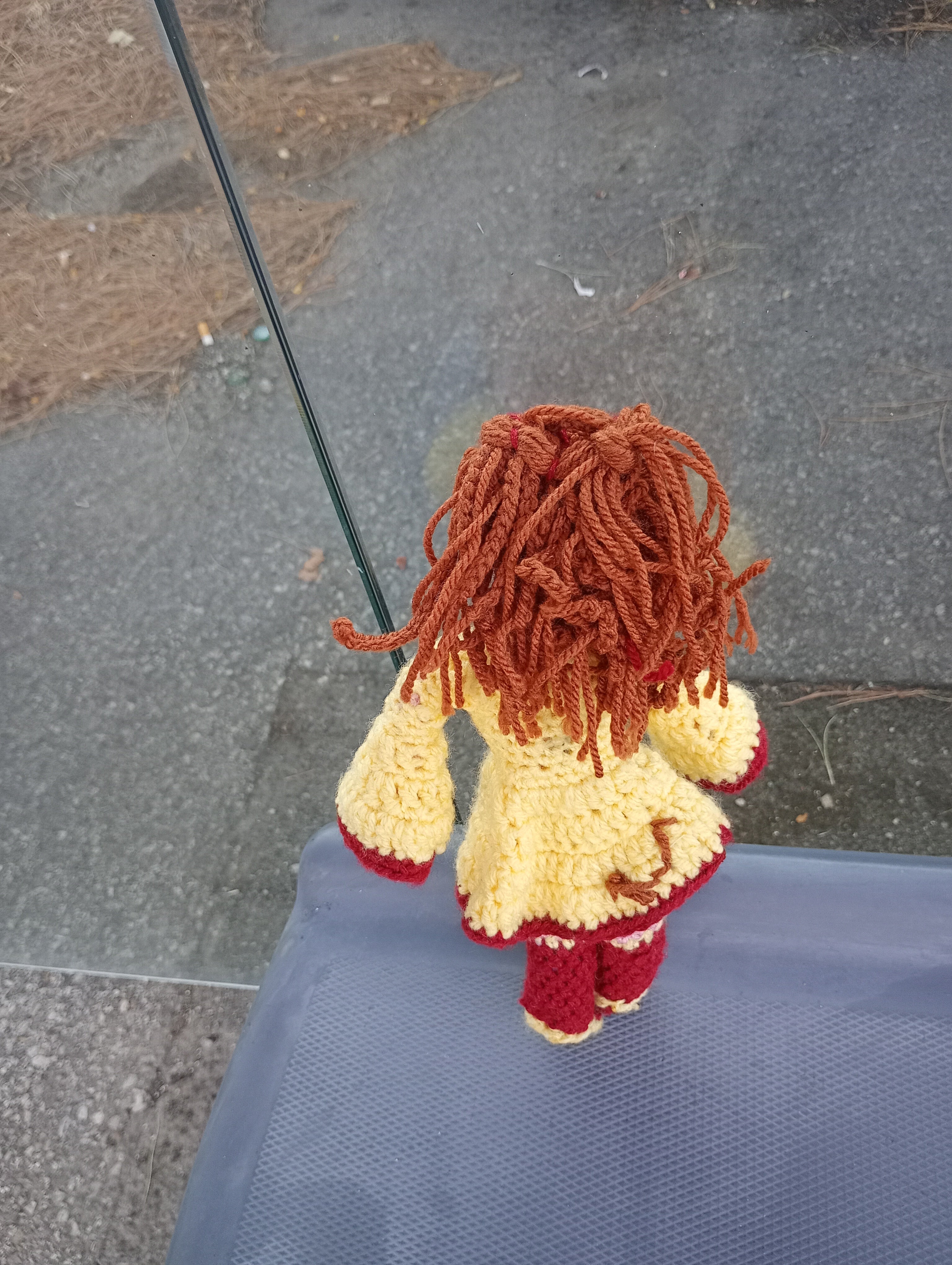 Poupees uniquemen crochet  Musrs gardiennrs dr l'ame 25cm-6musrs