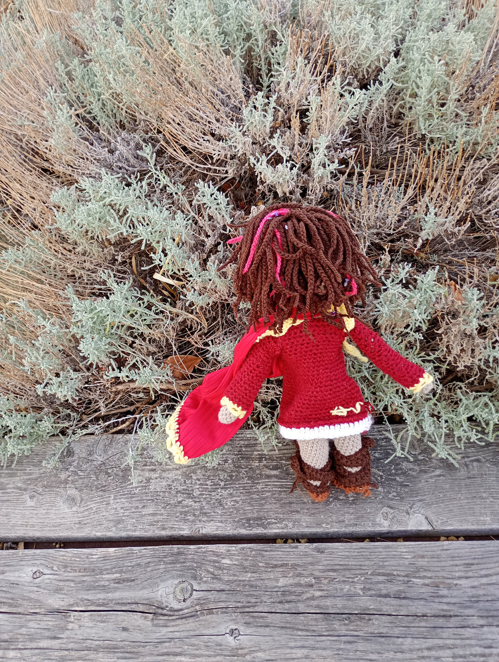 Poupe exsclusive crochet Charle Martel 50cm