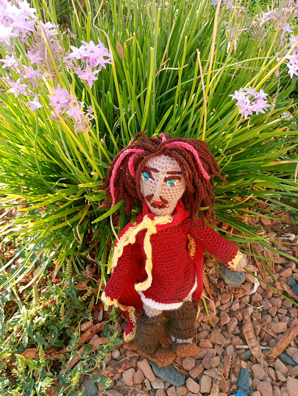 Poupe exsclusive crochet Charle Martel 50cm