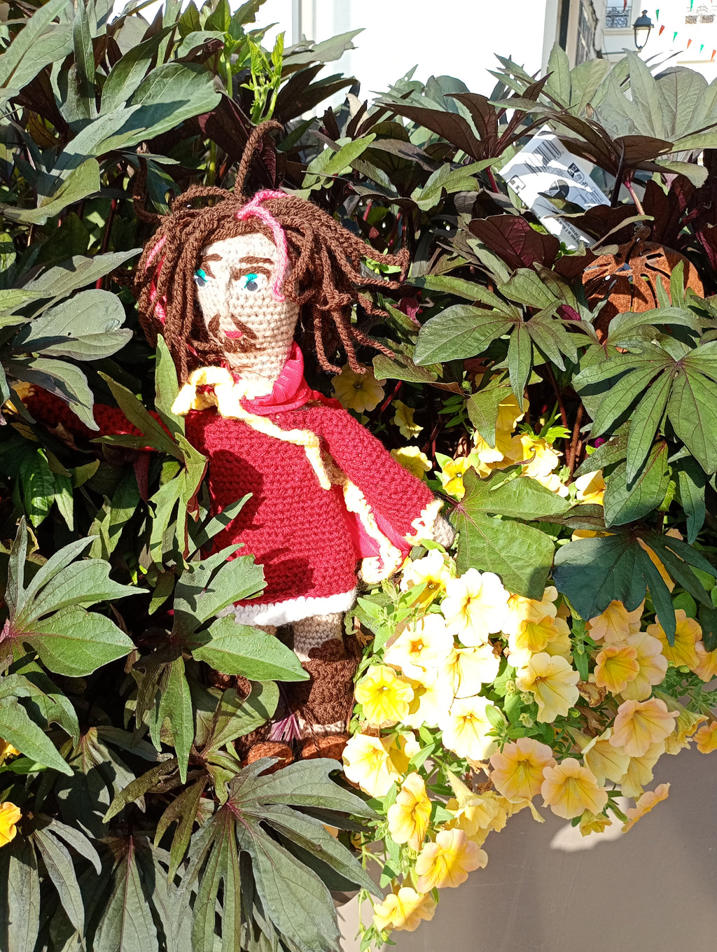 Poupe exsclusive crochet Charle Martel 50cm