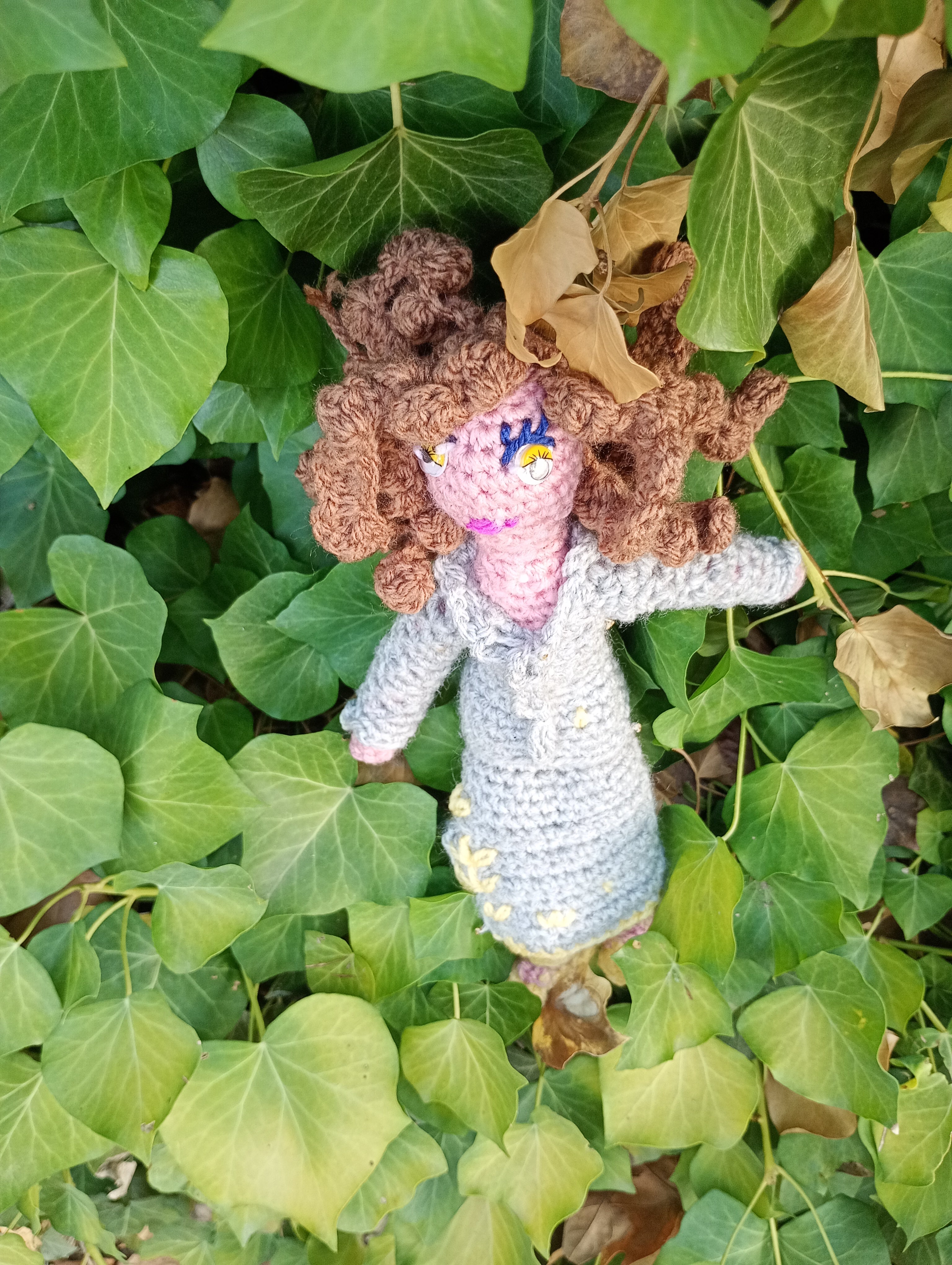 Poupees uniquemen crochet  Musrs gardiennrs dr l'ame 25cm-6musrs