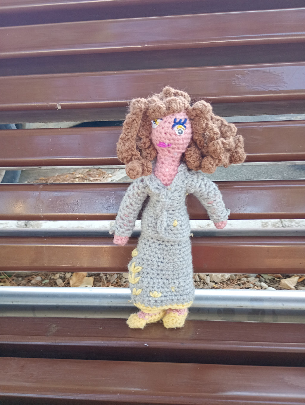 Poupees uniquemen crochet  Musrs gardiennrs dr l'ame 25cm-6musrs