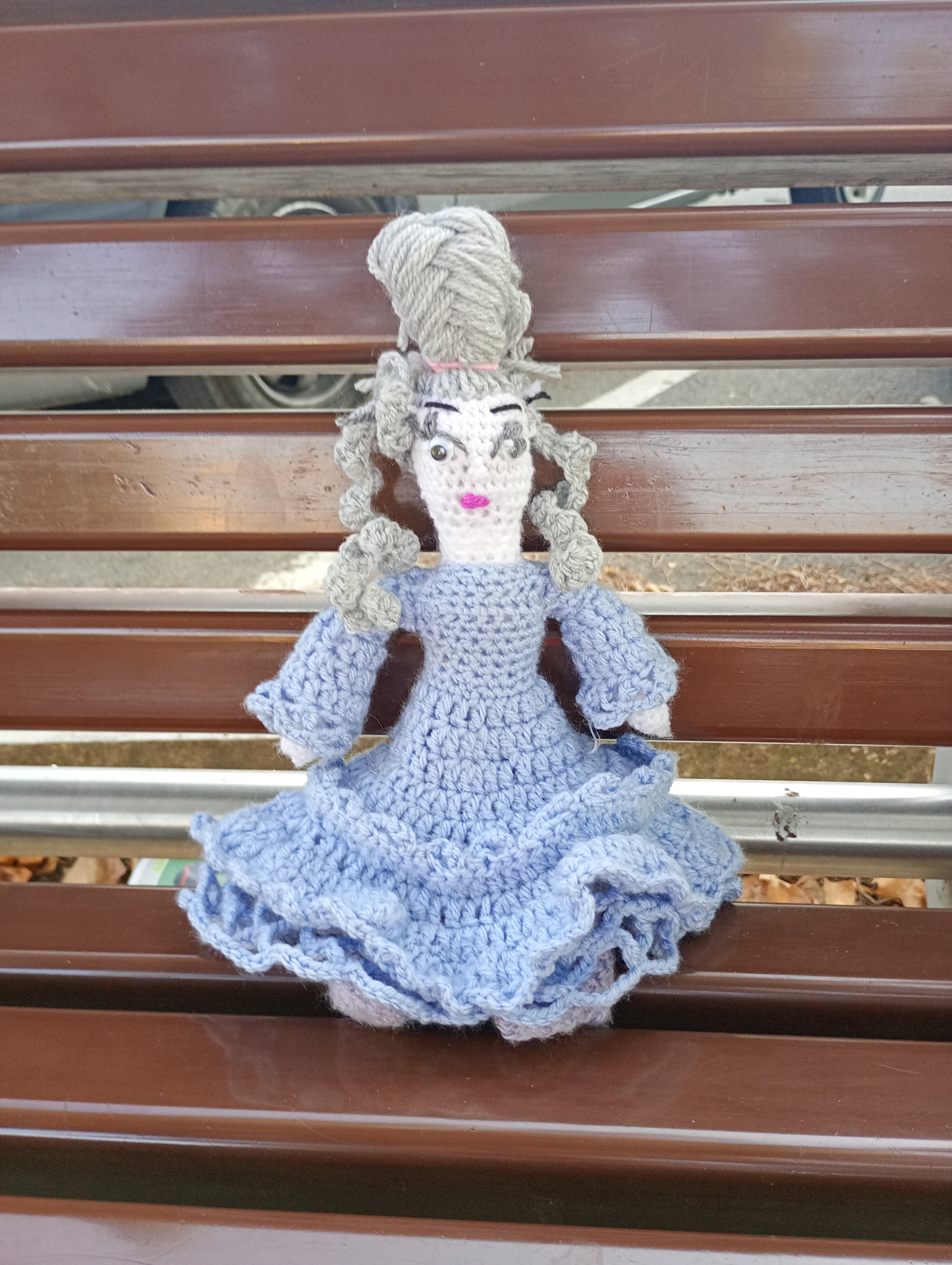 Poupees uniquemen crochet  Musrs gardiennrs dr l'ame 25cm-6musrs