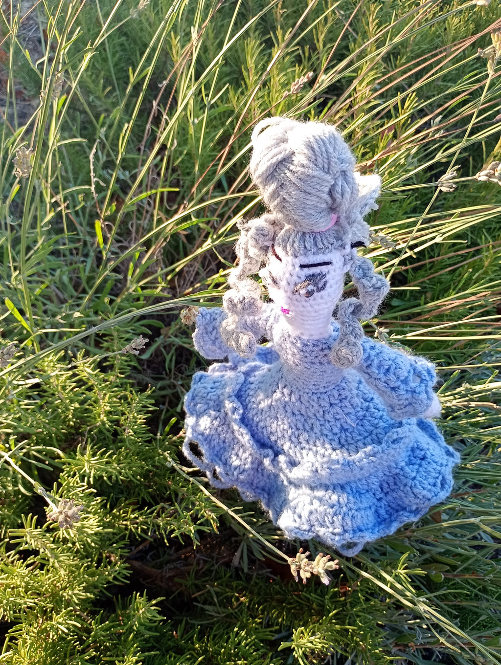 Poupe exsclusive crochet Aurora 25cm