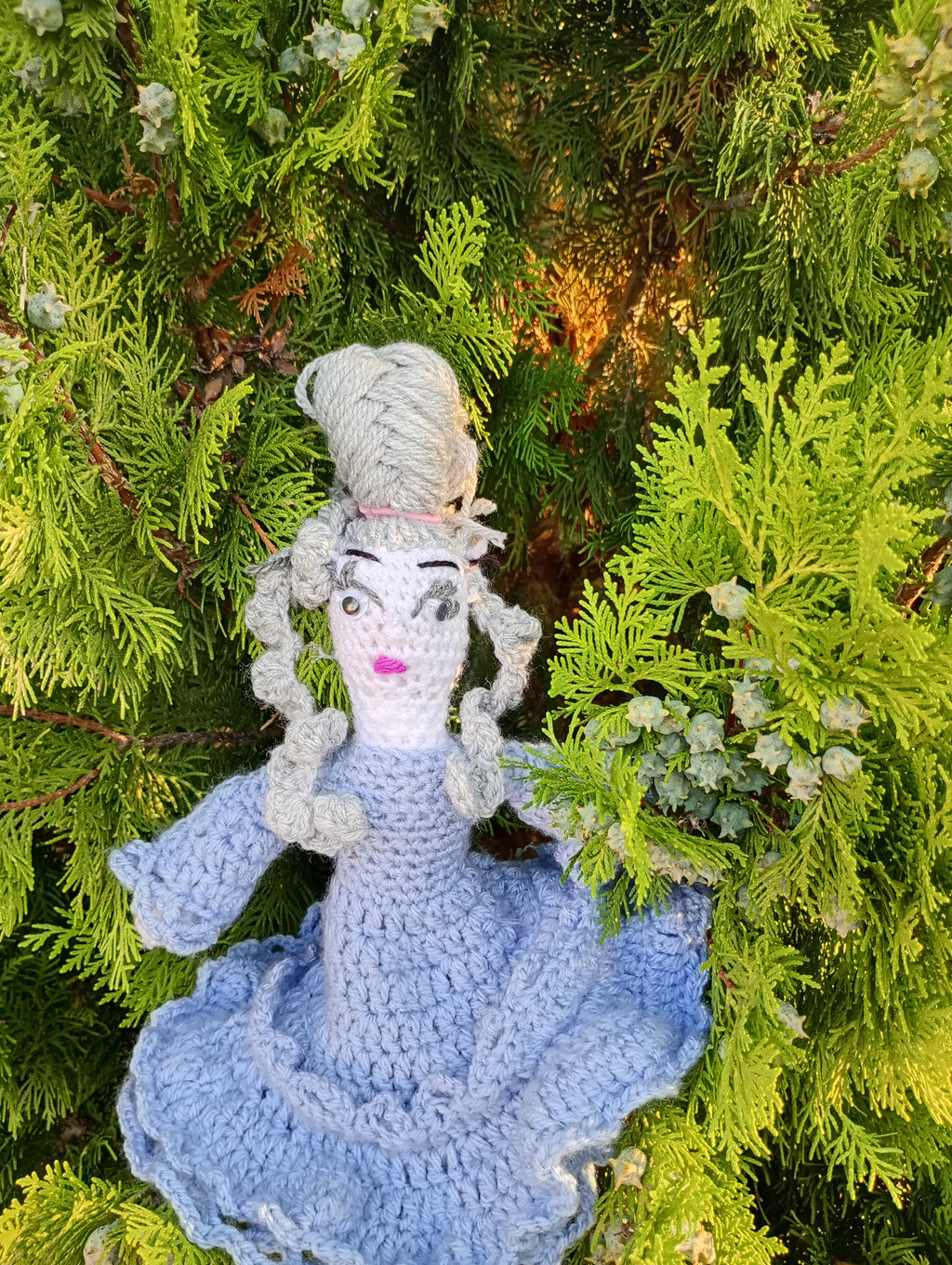 Poupe exsclusive crochet Aurora 25cm