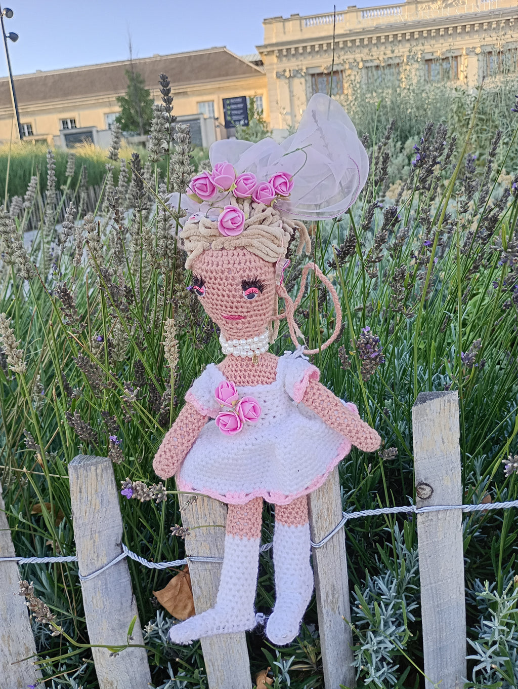 Poupees uniquemen crochet  Musrs gardiennrs dr l'ame 25cm-6musrs