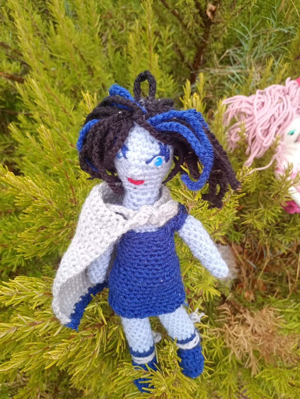 Poupees uniquemen crochet  Musrs gardiennrs dr l'ame 25cm-6musrs