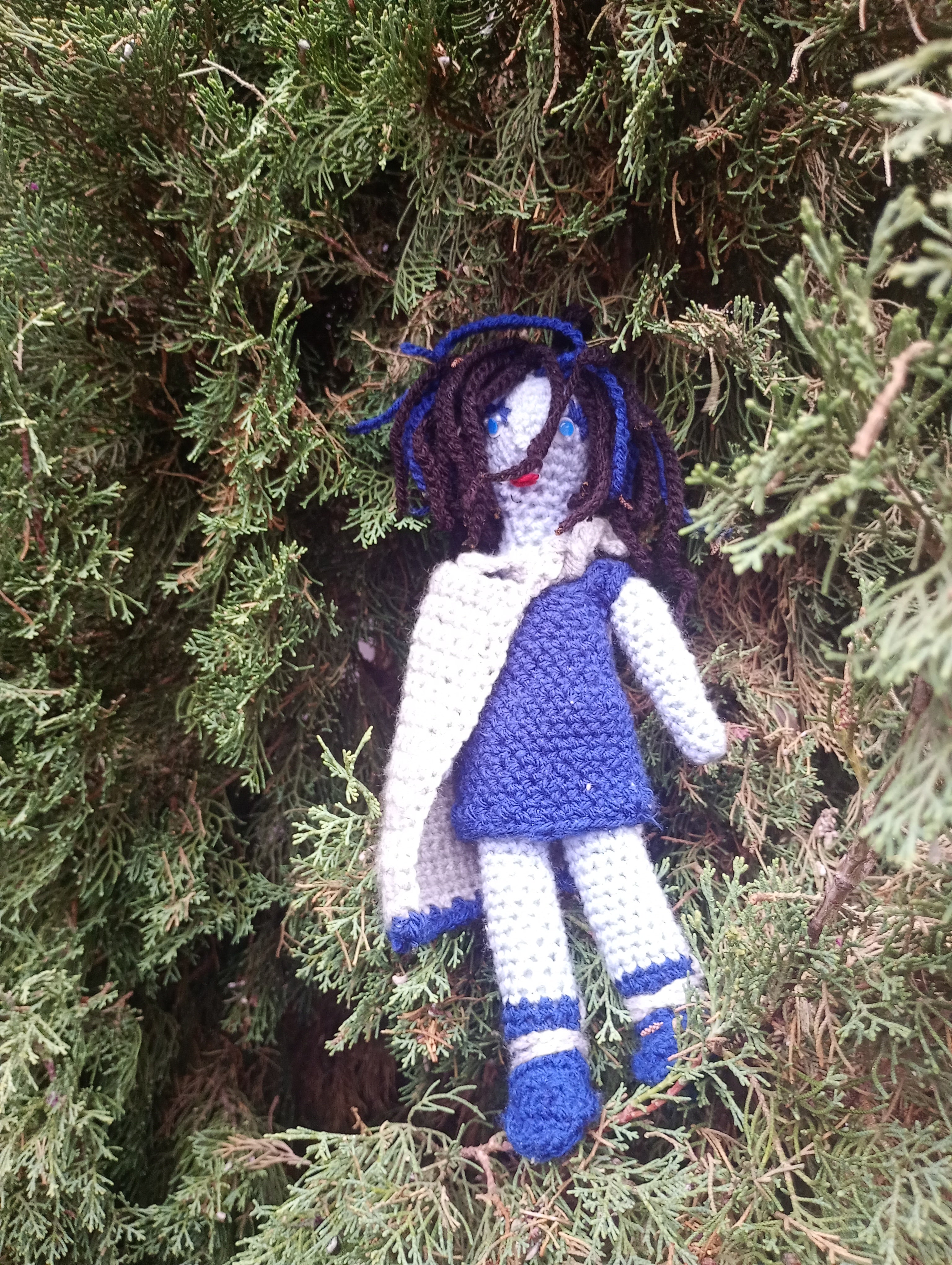 Poupees uniquemen crochet  Musrs gardiennrs dr l'ame 25cm-6musrs