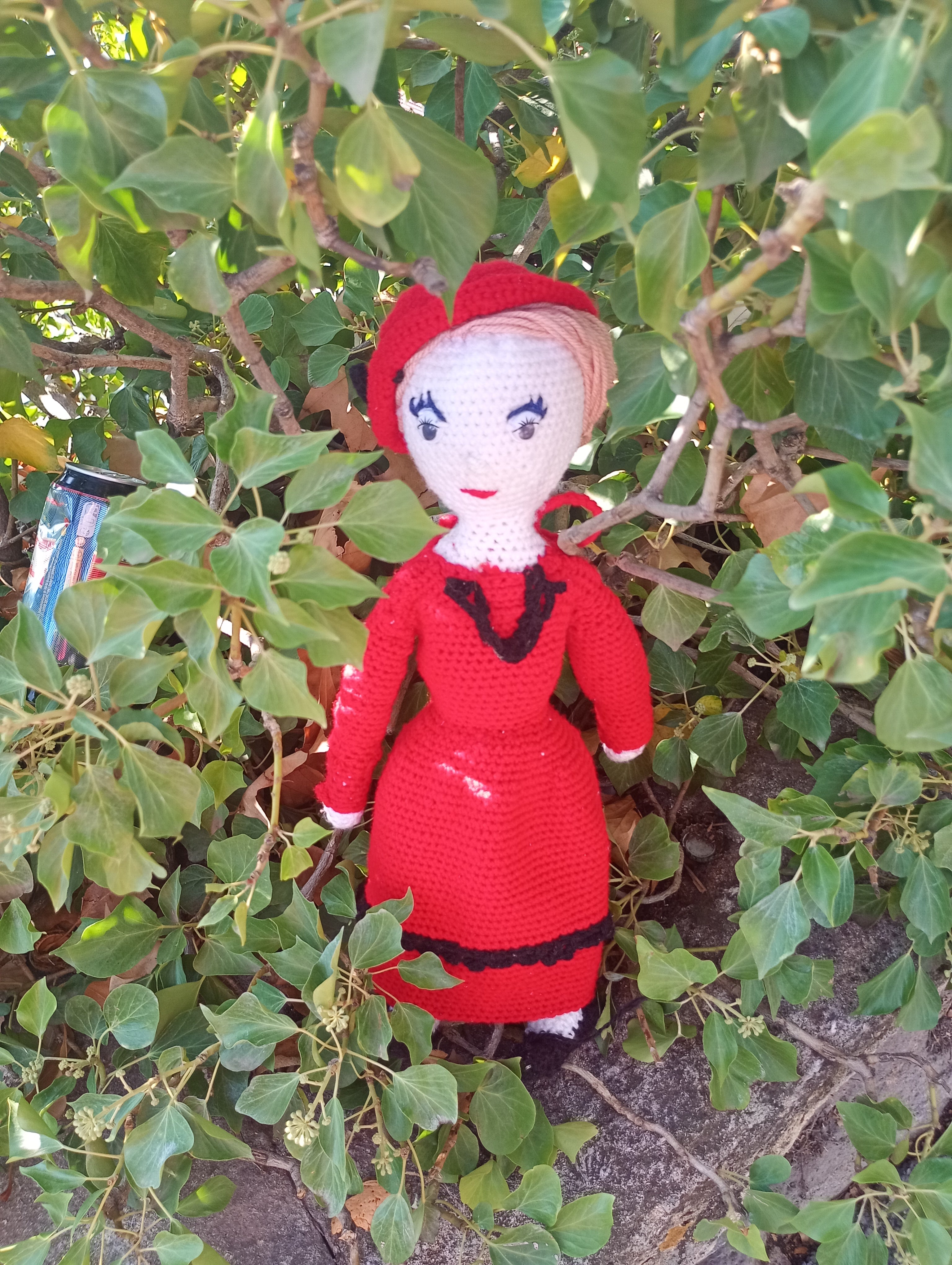 Poupe exsclusive crochet Amelis  Gardienne og Love 55cm