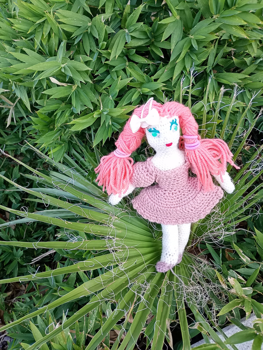 Poupe exsclusive crochet Mudrfe l'inspirstion 25vm