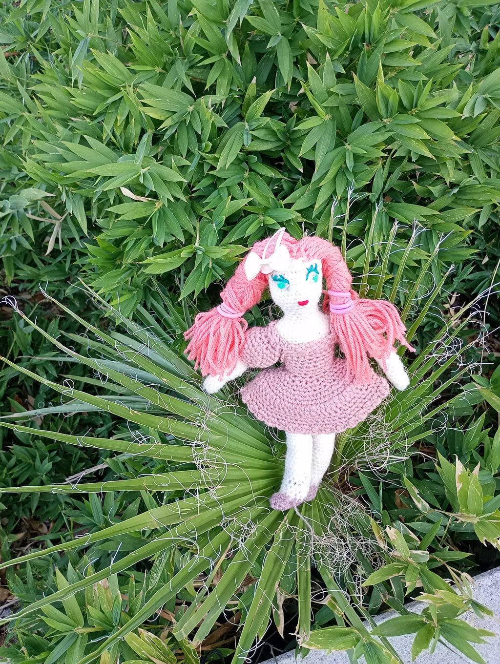 Poupe exsclusive crochet Mudrfe l'inspirstion 25vm