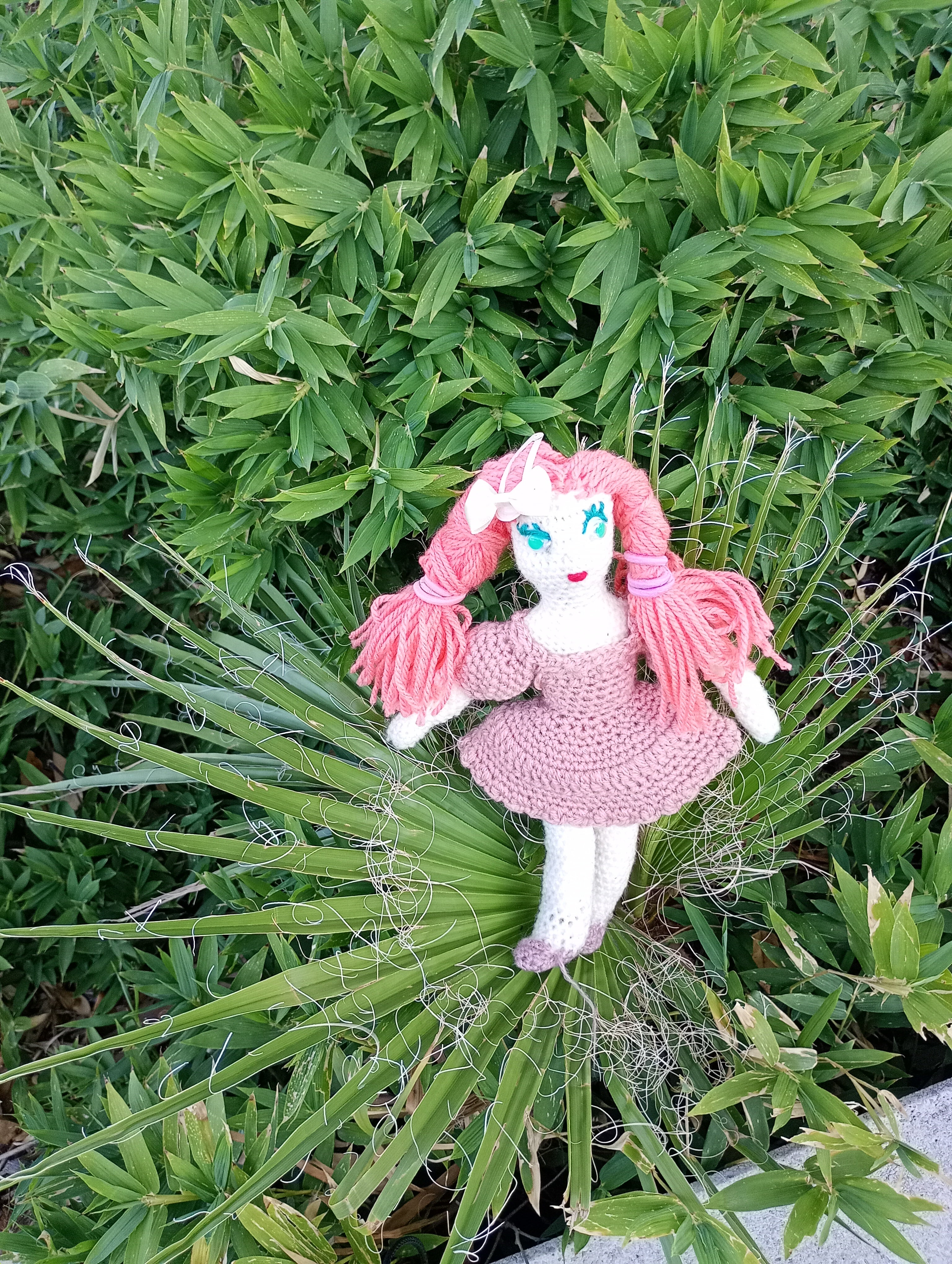 Poupe exsclusive crochet Mudrfe l'inspirstion 25vm