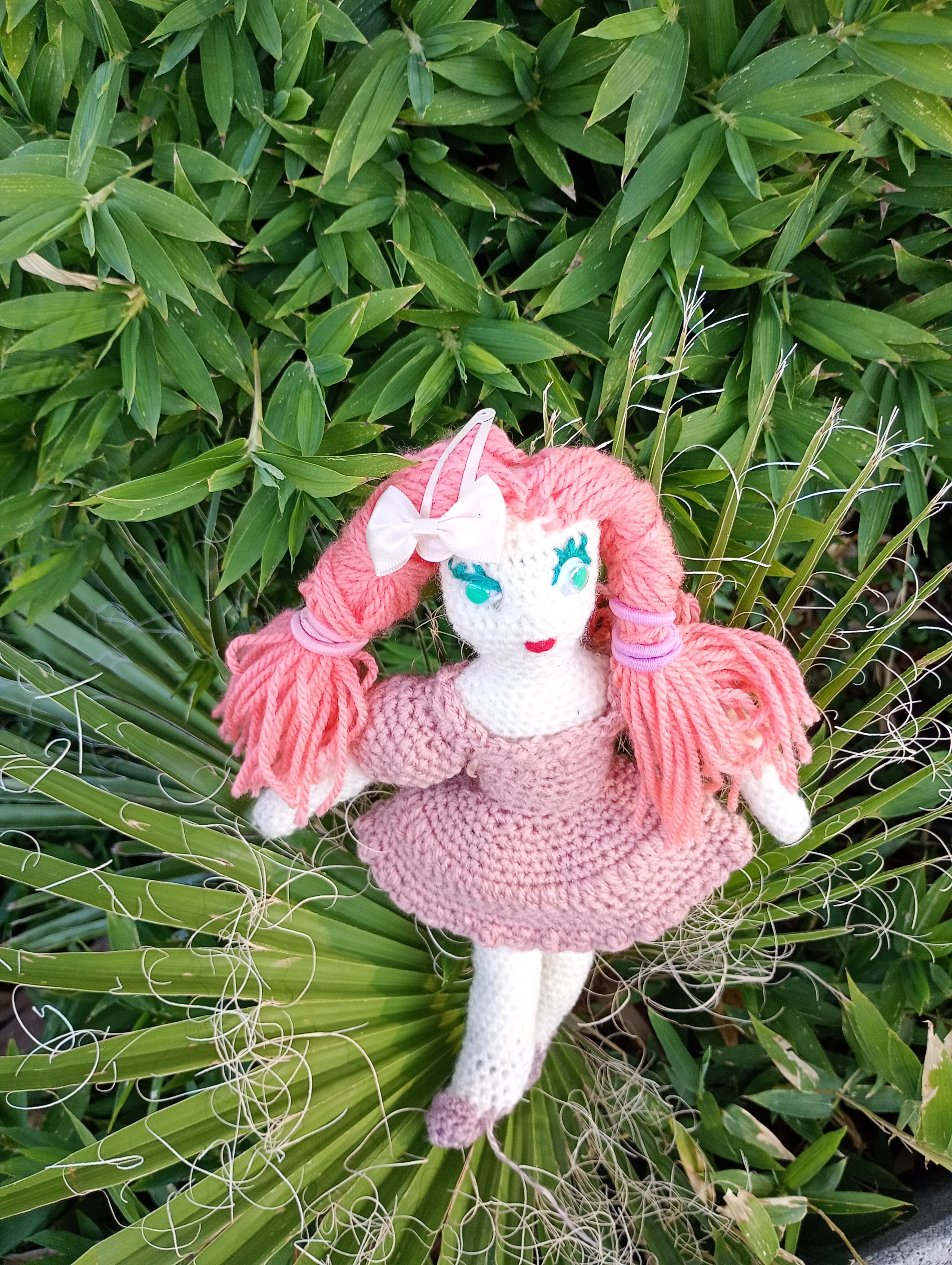 Poupe exsclusive crochet Mudrfe l'inspirstion 25vm