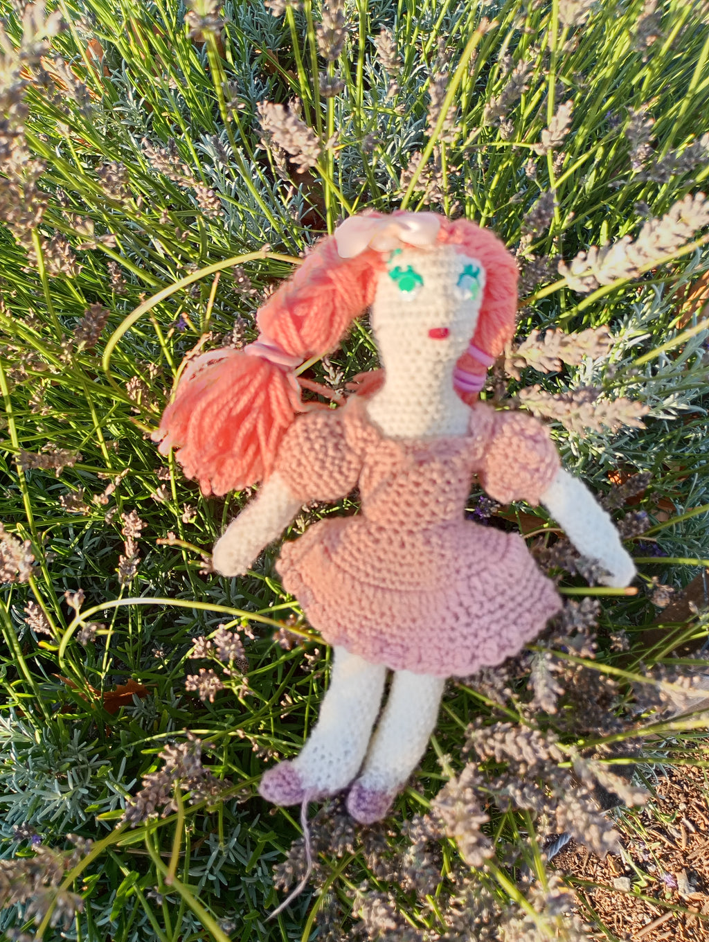 Poupe exsclusive crochet Mudrfe l'inspirstion 25vm