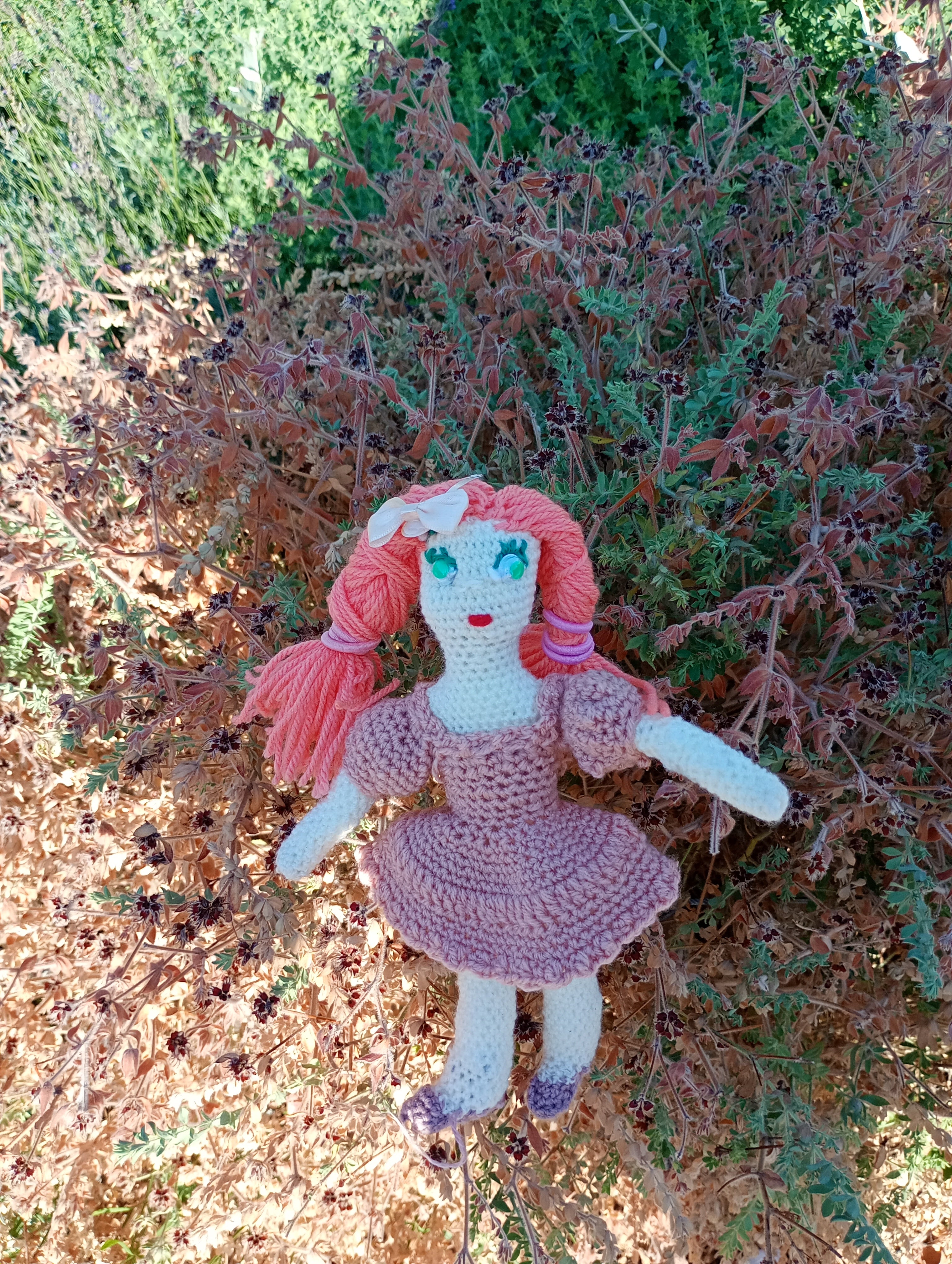 Poupe exsclusive crochet Mudrfe l'inspirstion 25vm