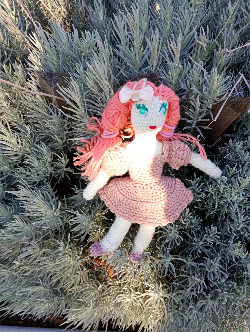 Poupees uniquemen crochet  Musrs gardiennrs dr l'ame 25cm-6musrs