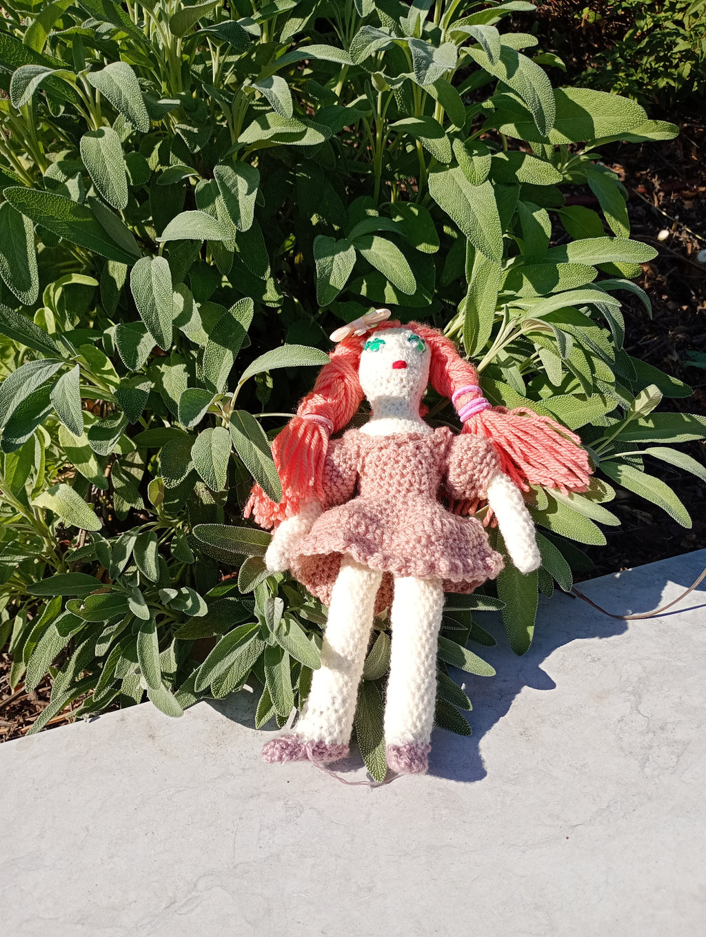 Poupe exsclusive crochet Mudrfe l'inspirstion 25vm