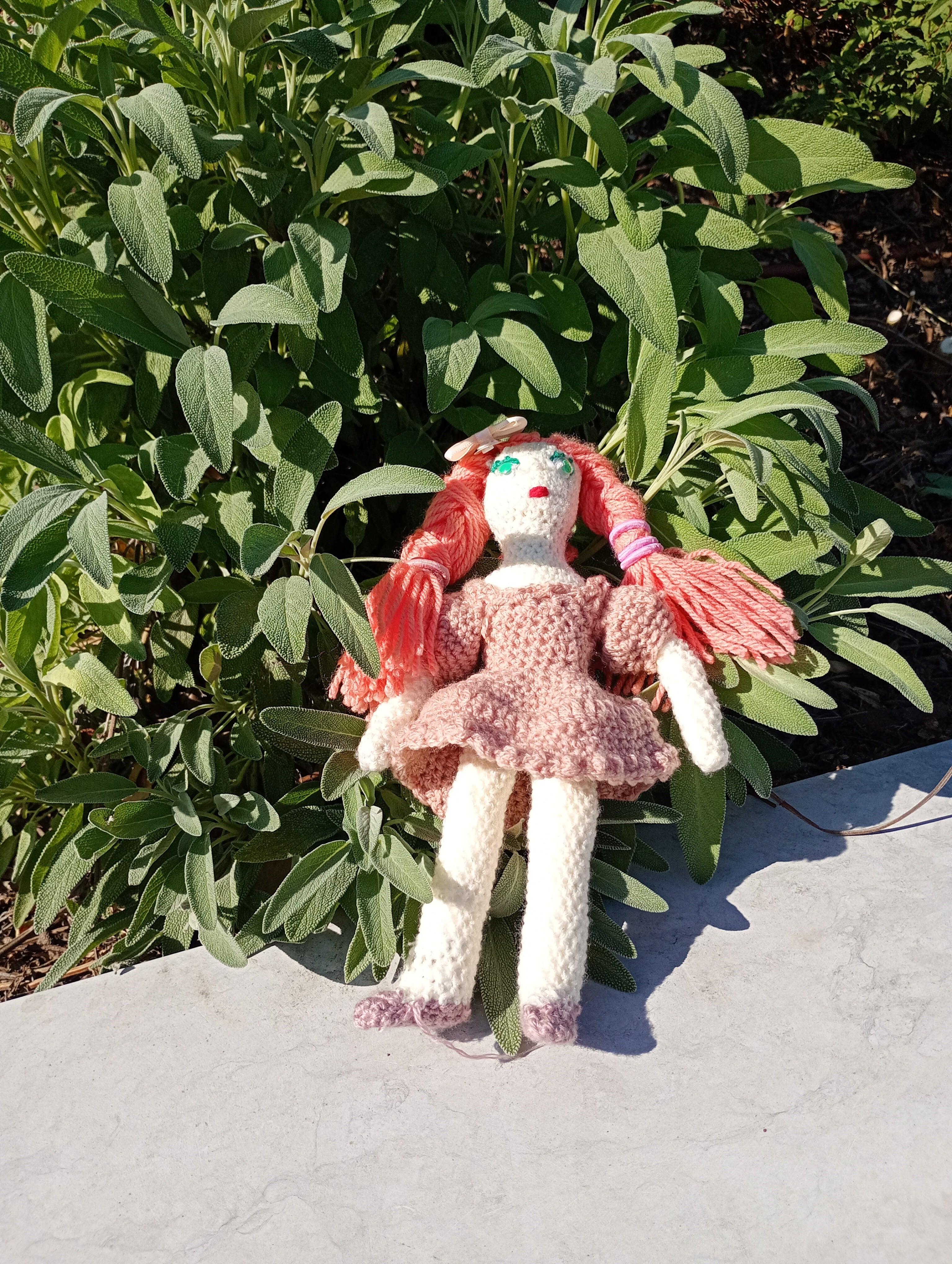 Poupe exsclusive crochet Mudrfe l'inspirstion 25vm