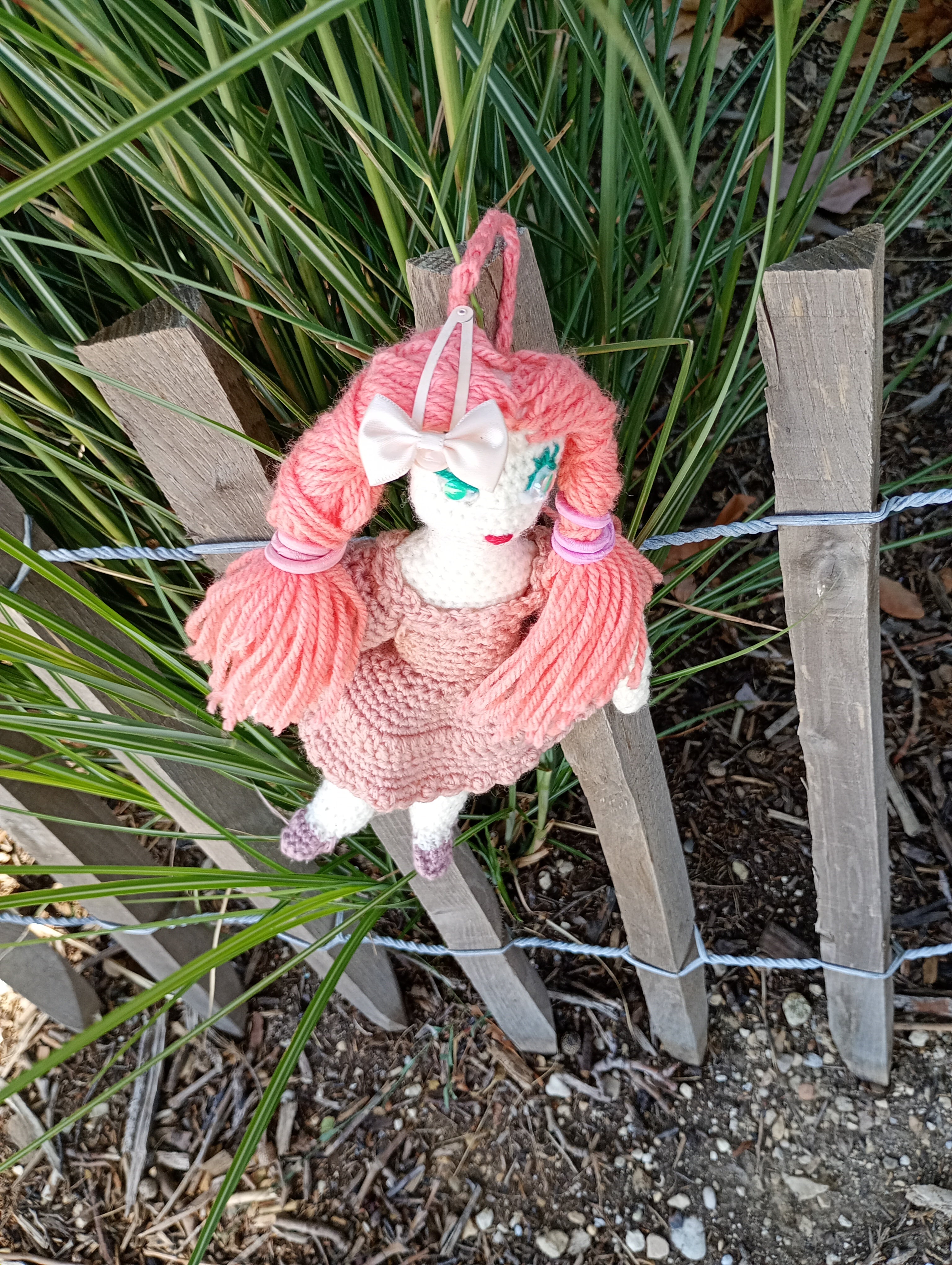 Poupe exsclusive crochet Mudrfe l'inspirstion 25vm