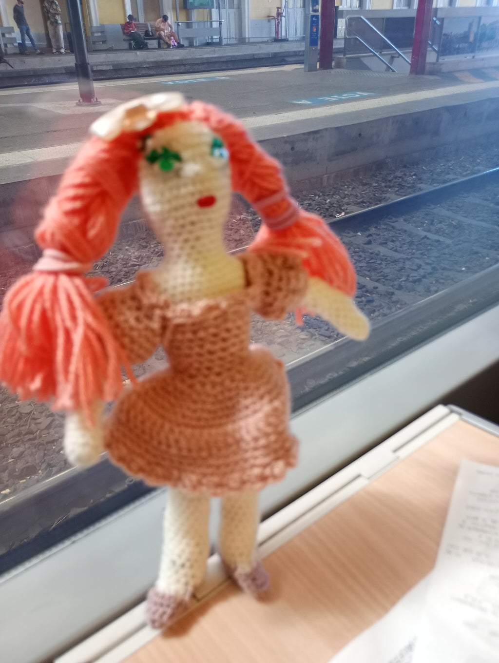 Poupe exsclusive crochet Mudrfe l'inspirstion 25vm