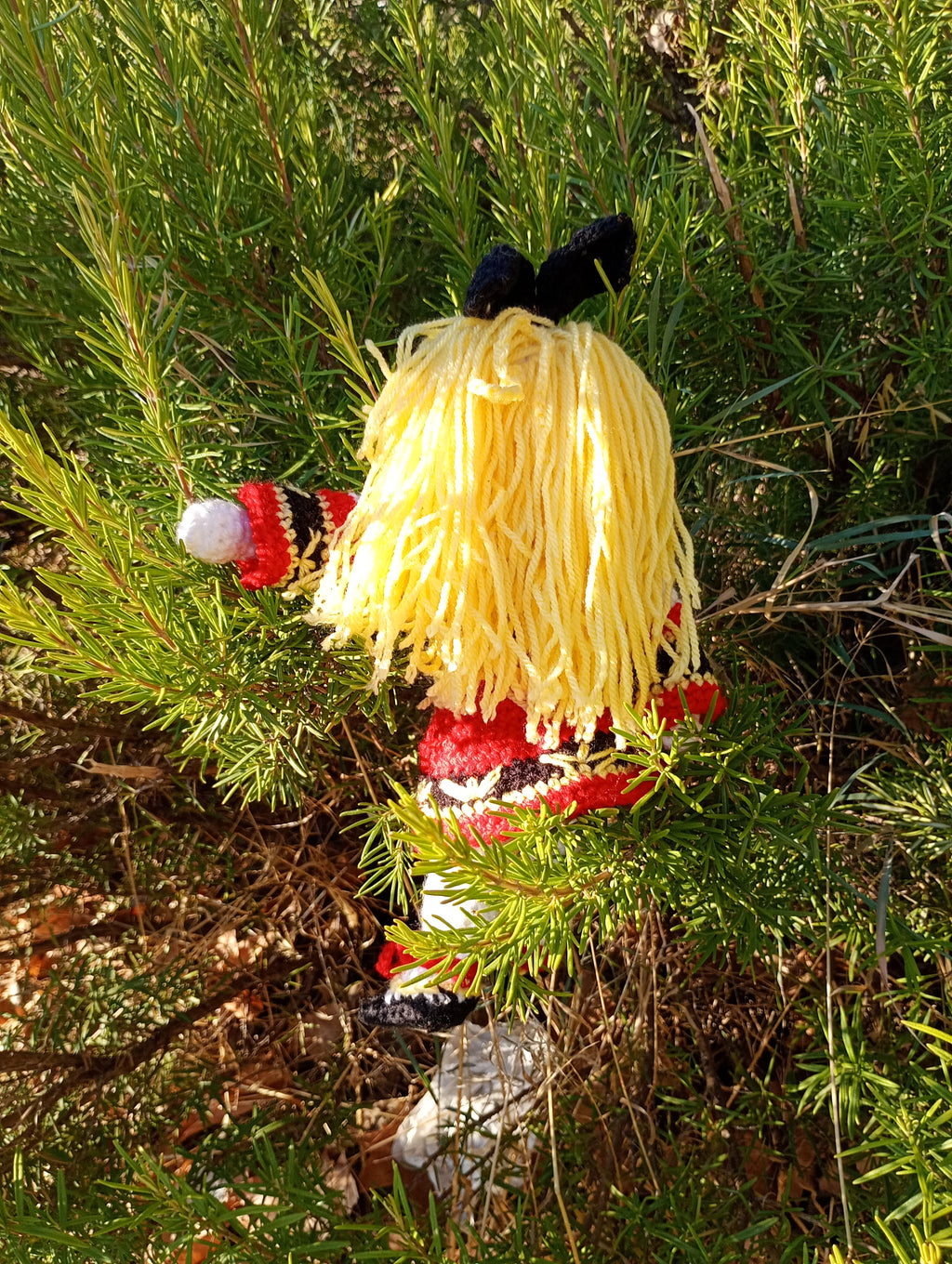 Poupe exsclusive crochet Mafame Eldad 35cm