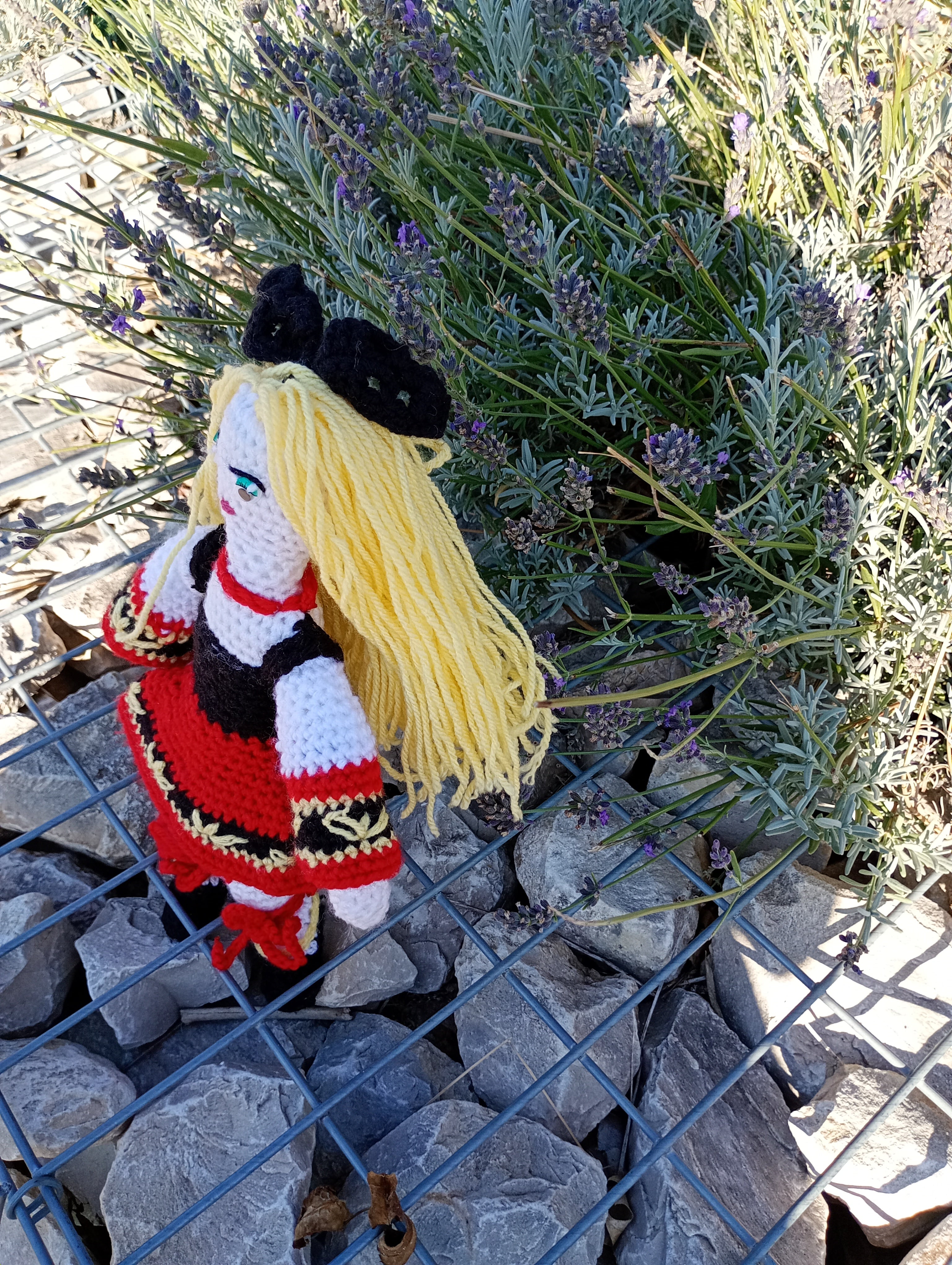 Poupe exsclusive crochet Mafame Eldad 35cm