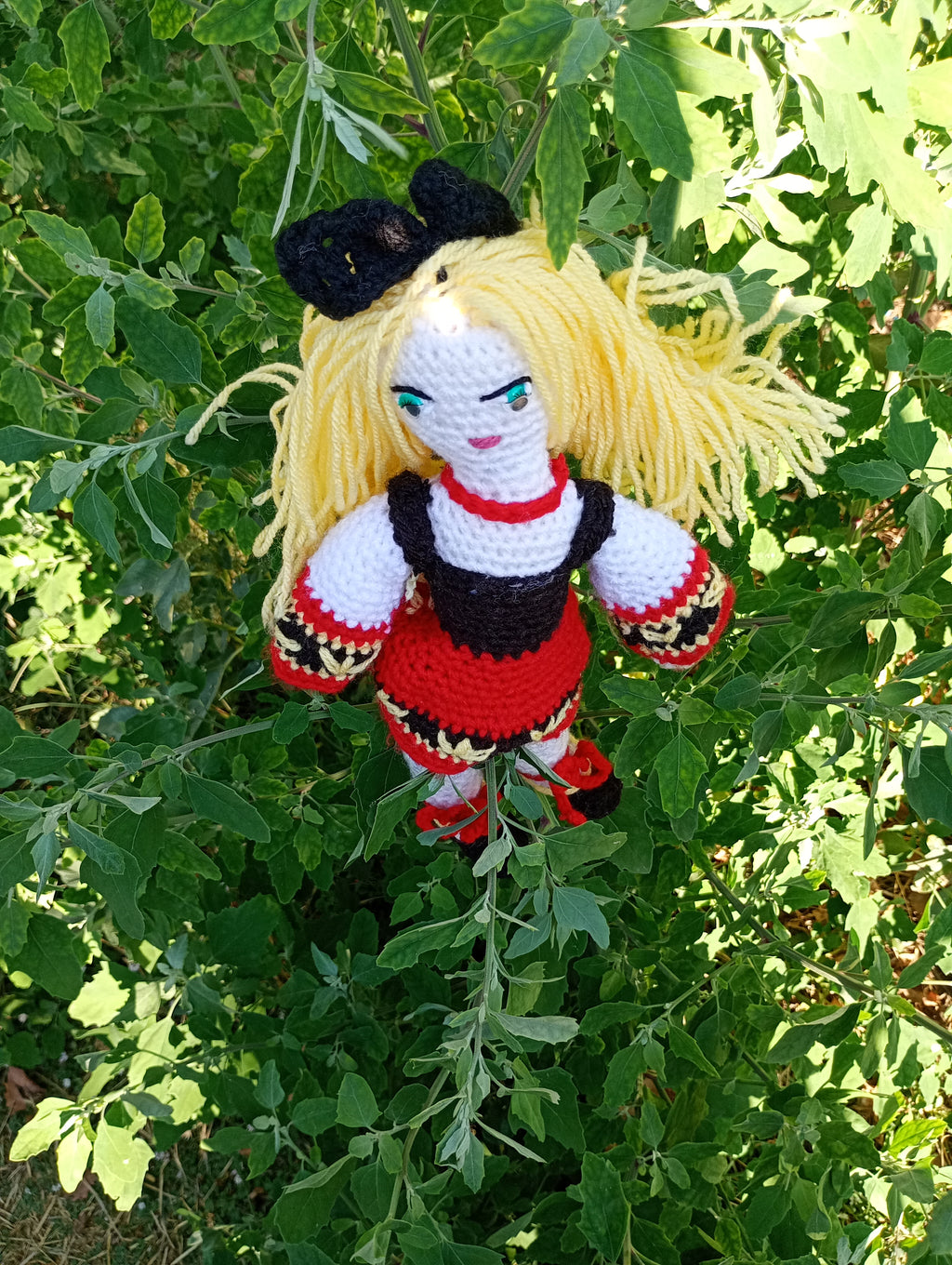 Poupe exsclusive crochet Mafame Eldad 35cm