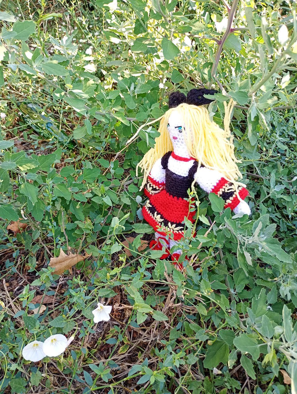 Poupe exsclusive crochet Mafame Eldad 35cm