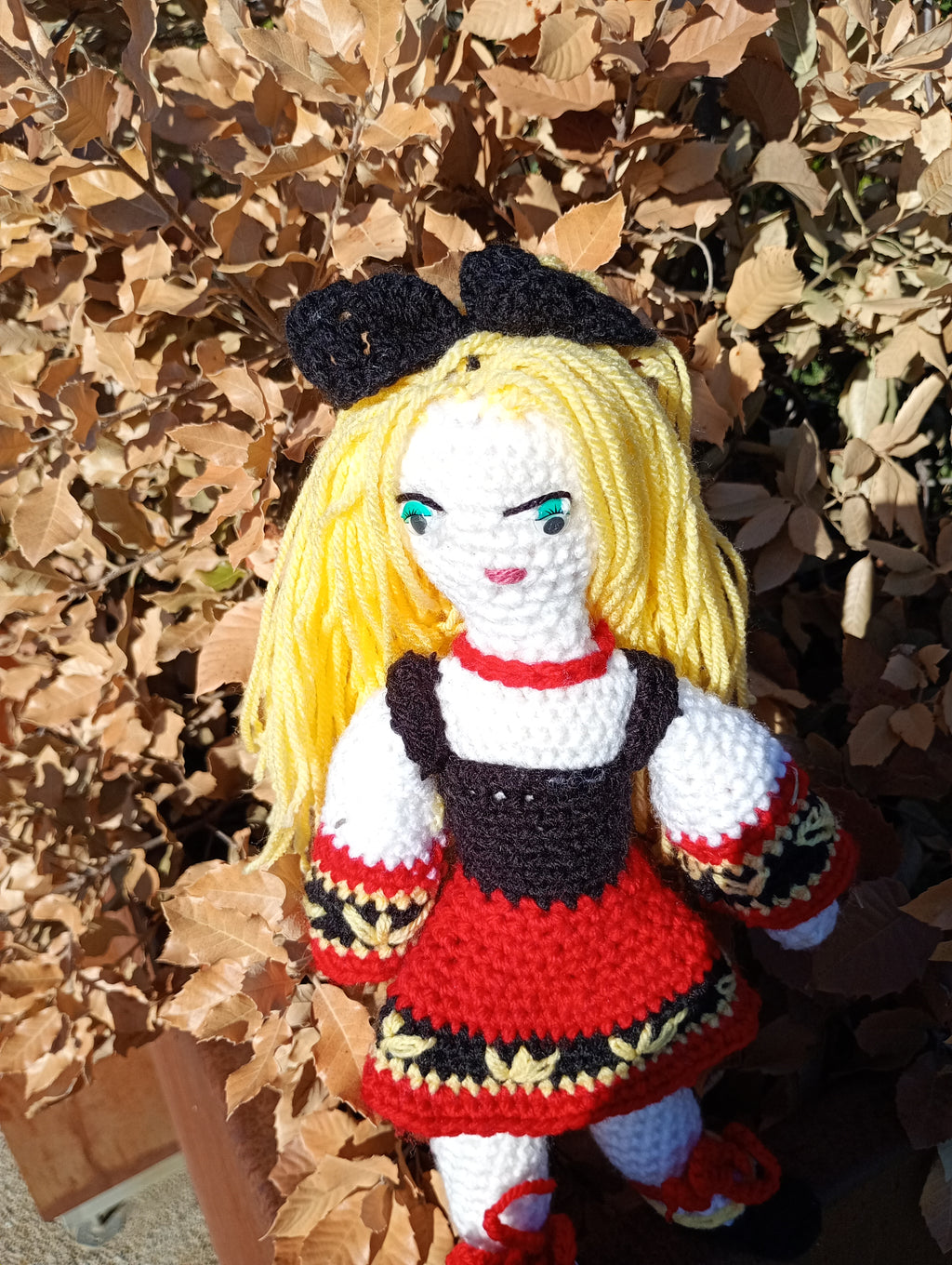 Poupe exsclusive crochet Mafame Eldad 35cm