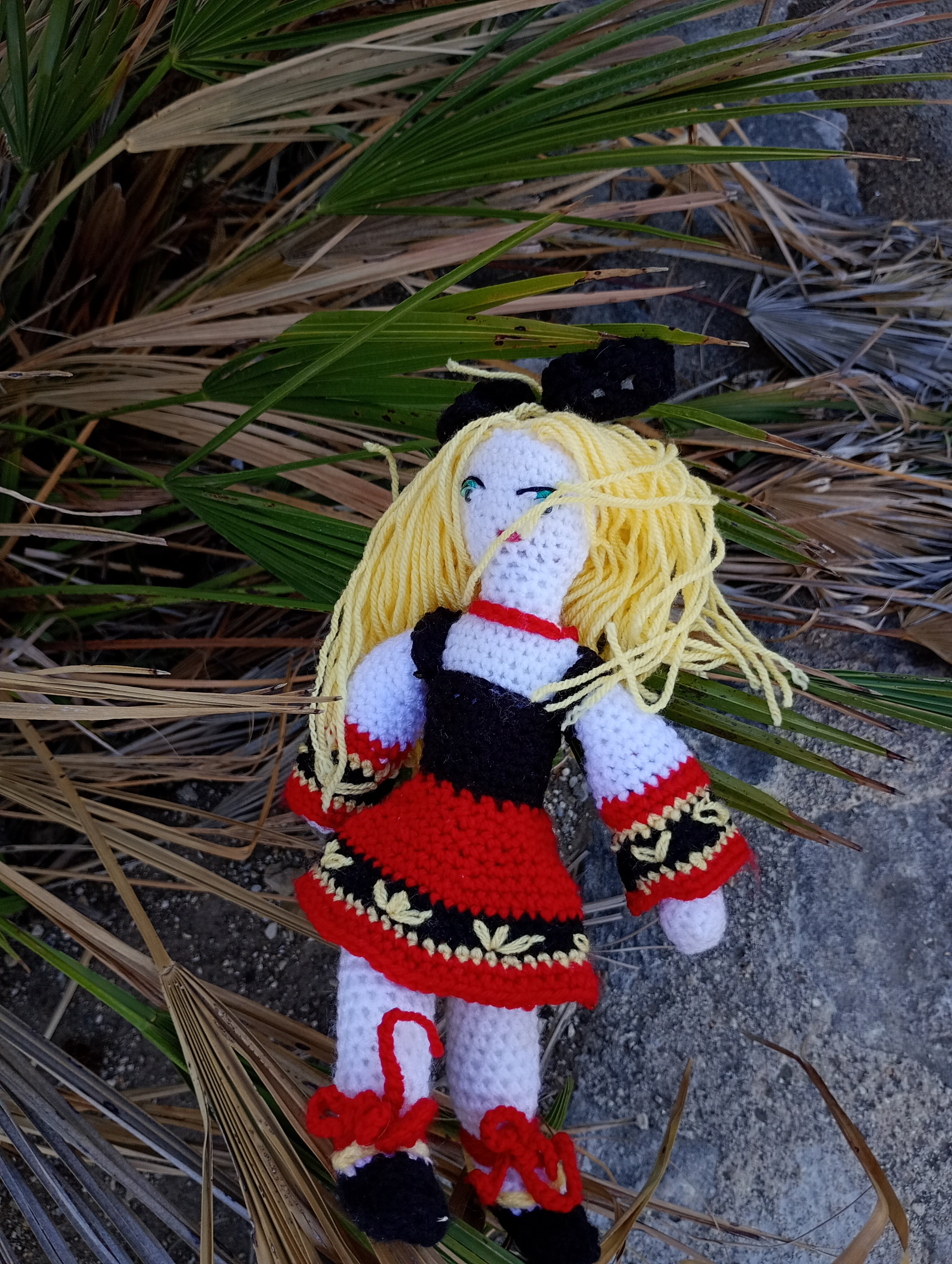 Poupe exsclusive crochet Mafame Eldad 35cm