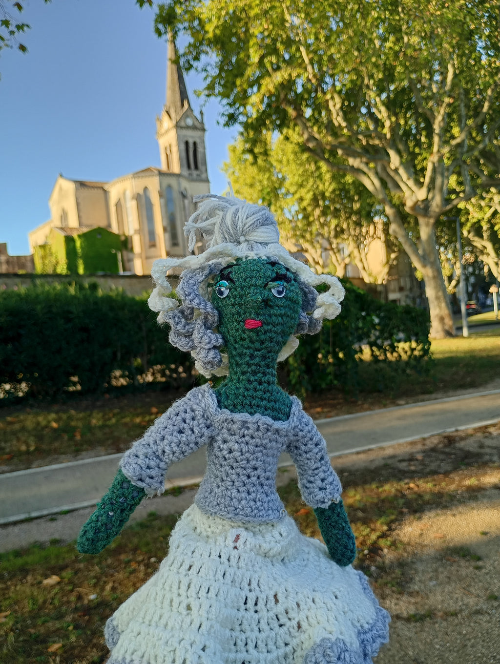 Poupe exsclusive crochet Tablet of Time