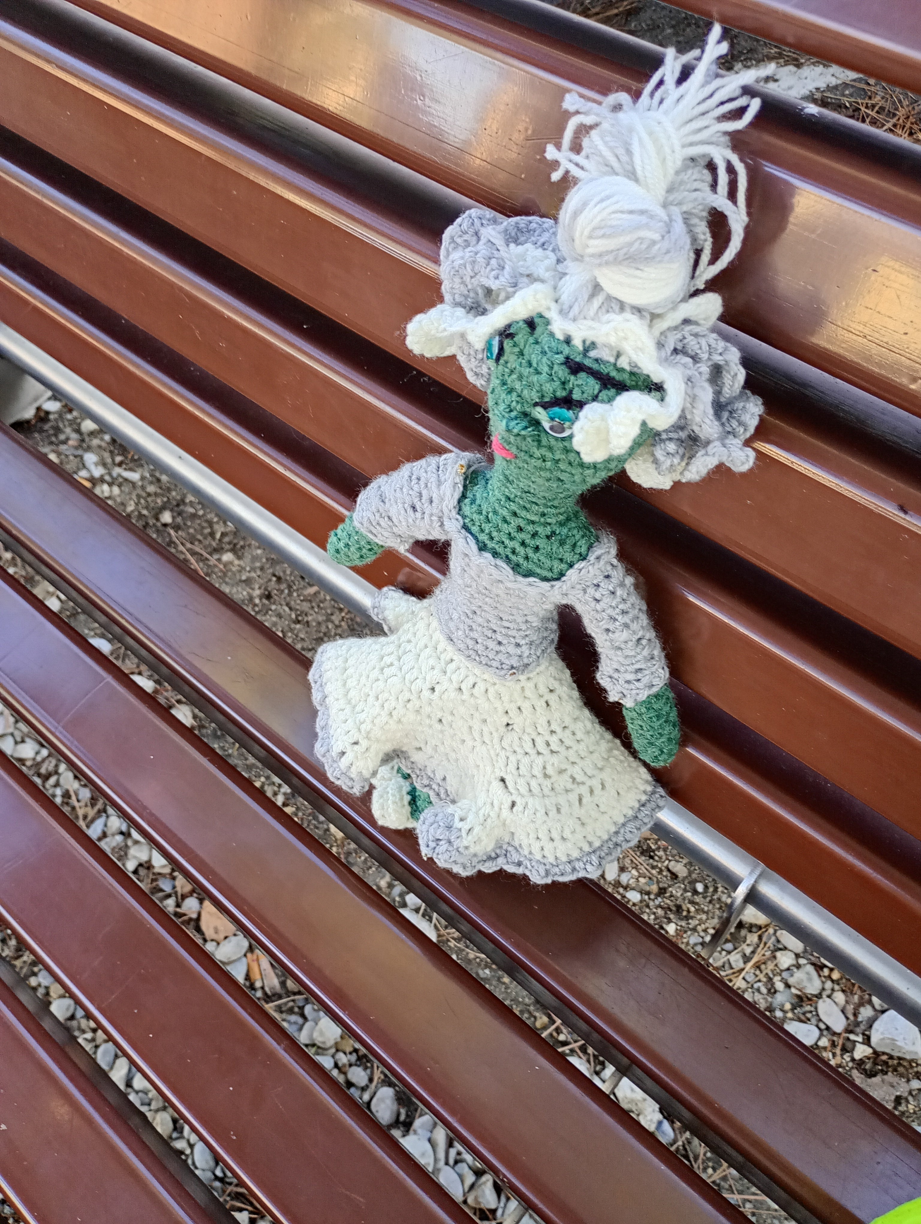 Poupe exsclusive crochet Tablet of Time