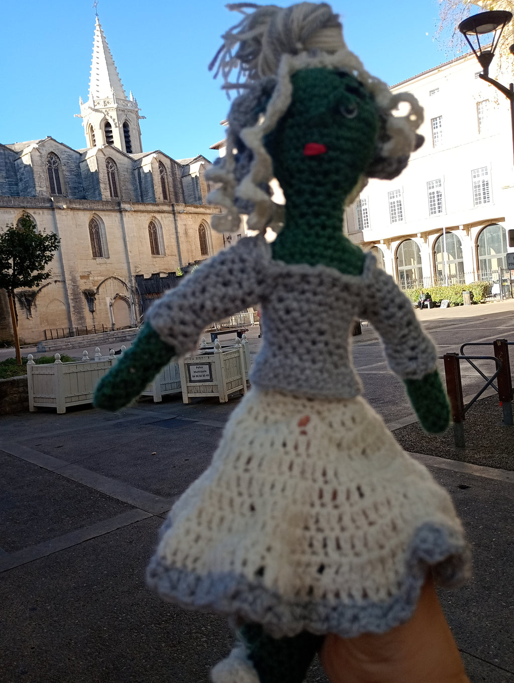 Poupe exsclusive crochet Tablet of Time