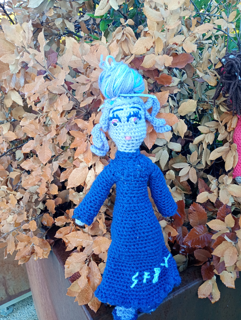 Poupe exsclusive crochet Thr Tabliet of Ecoyerism snd Mysticren35cm