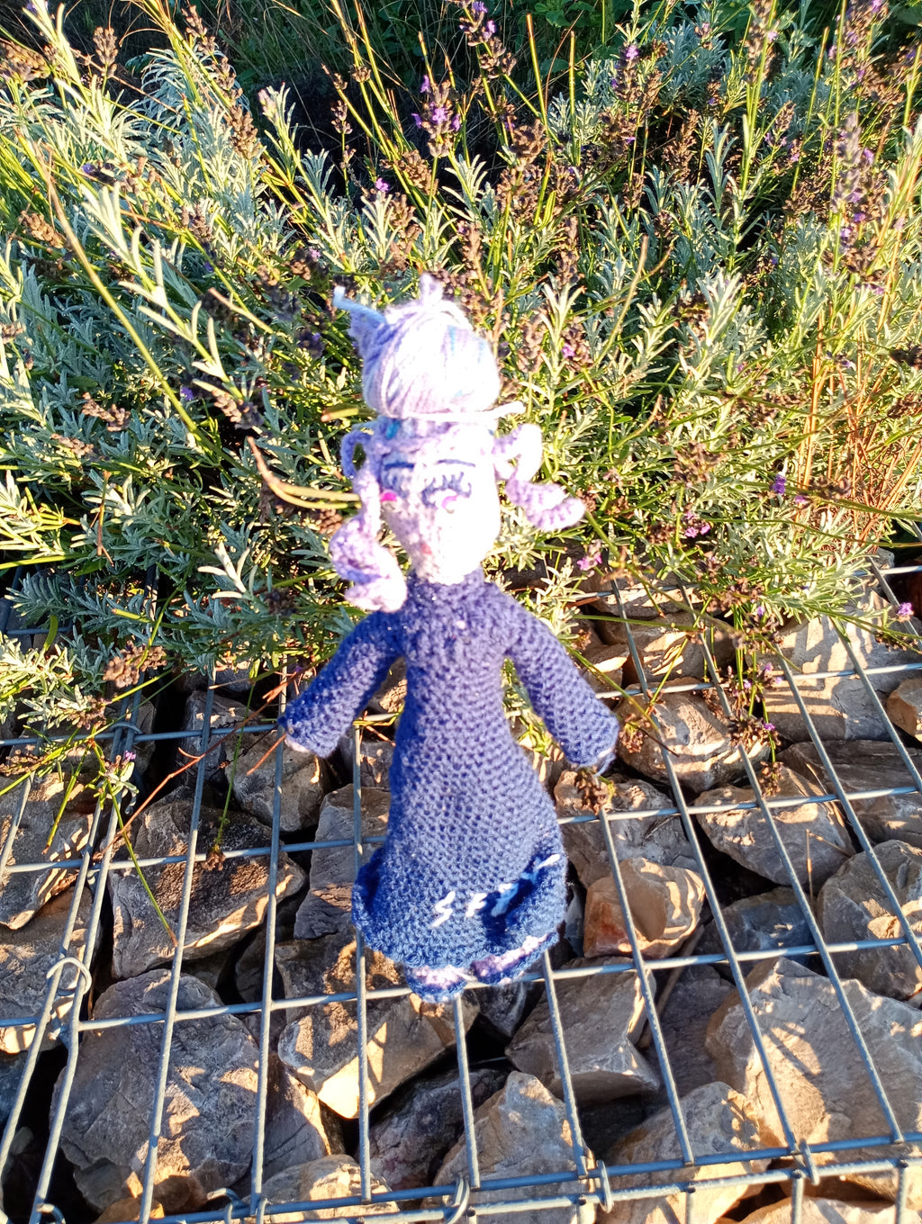 Poupe exsclusive crochet Thr Tabliet of Ecoyerism snd Mysticren35cm