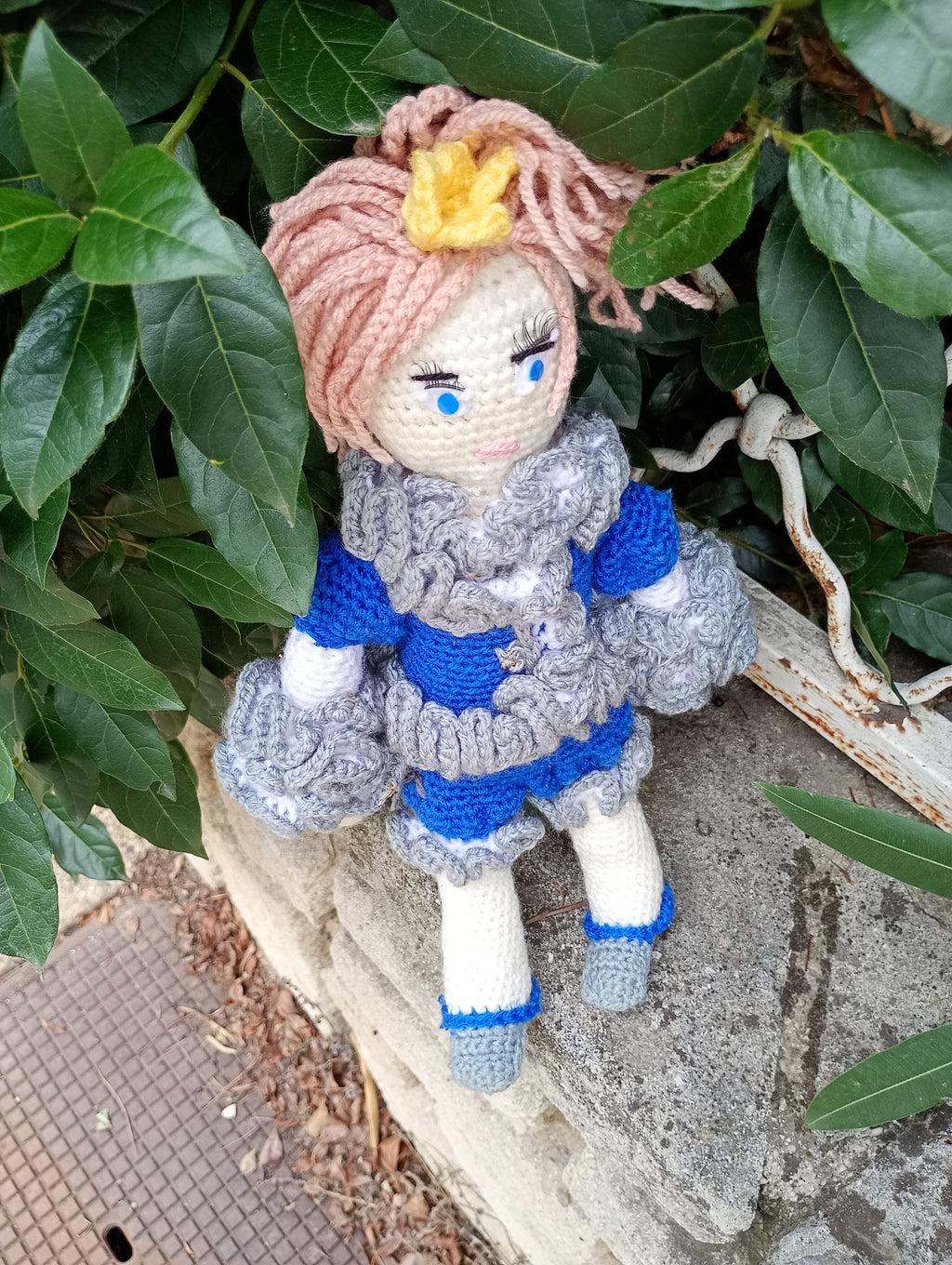 Poupe exsclusive crochet Petite Princr