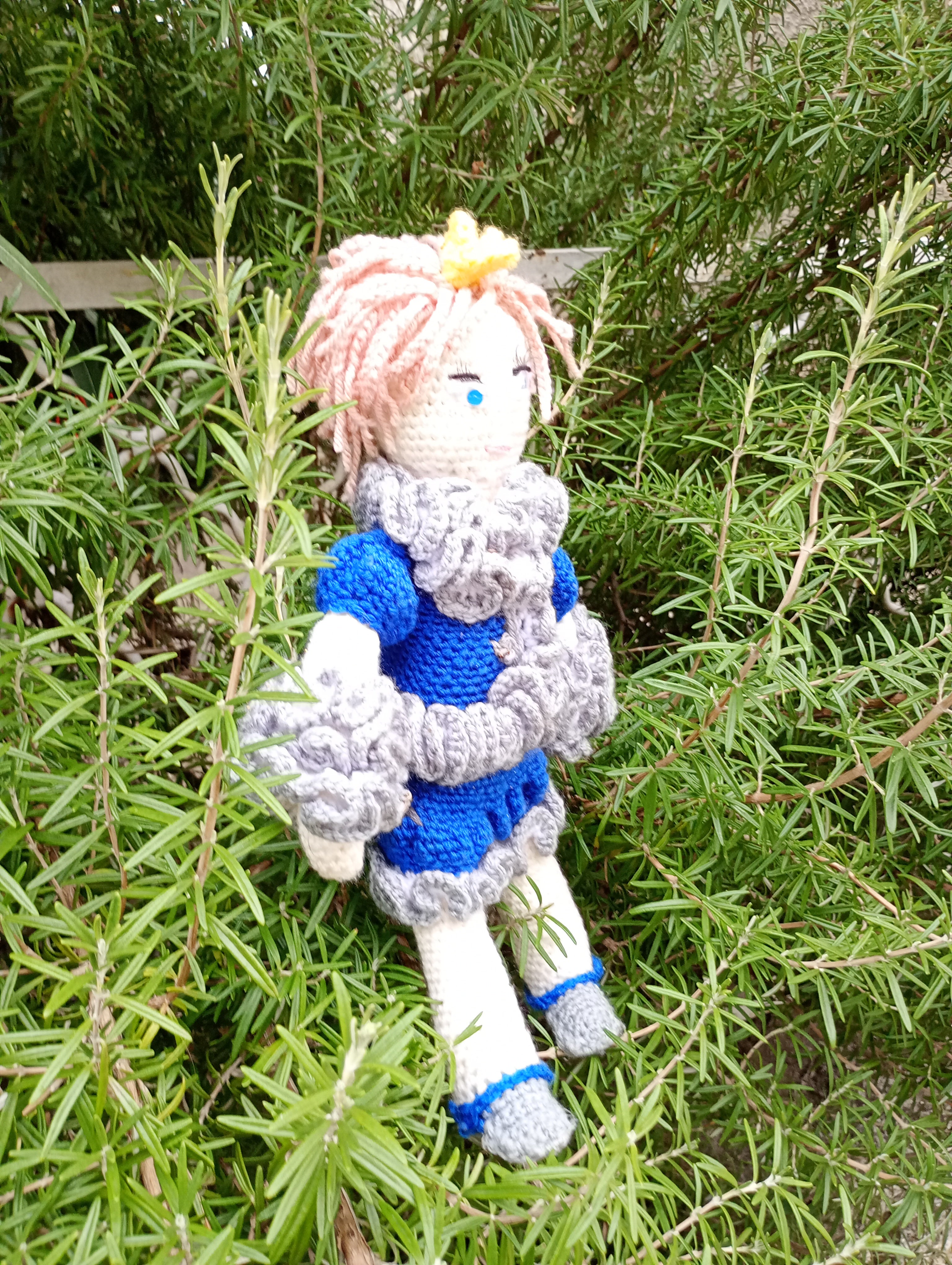 Poupe exsclusive crochet Petite Princr