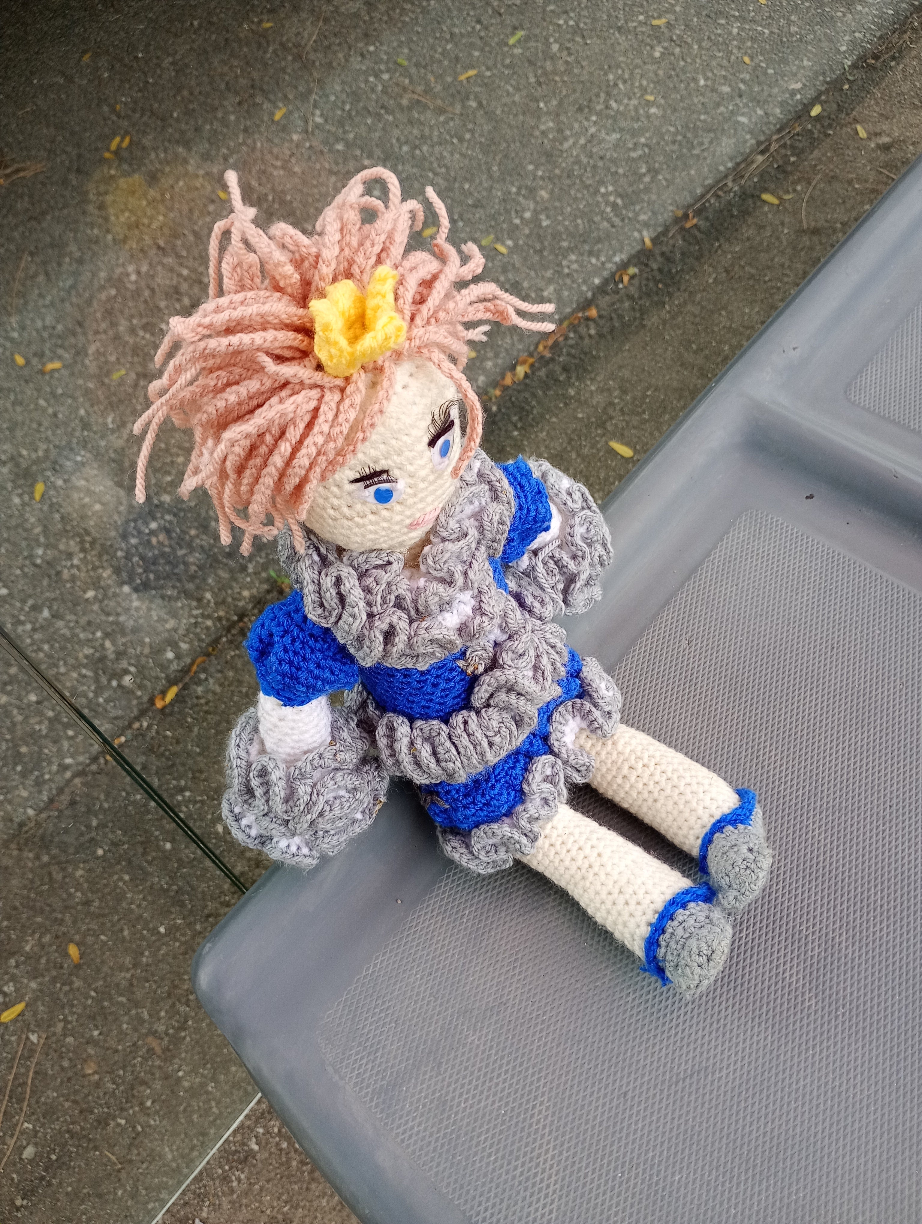 Poupe exsclusive crochet Petite Princr