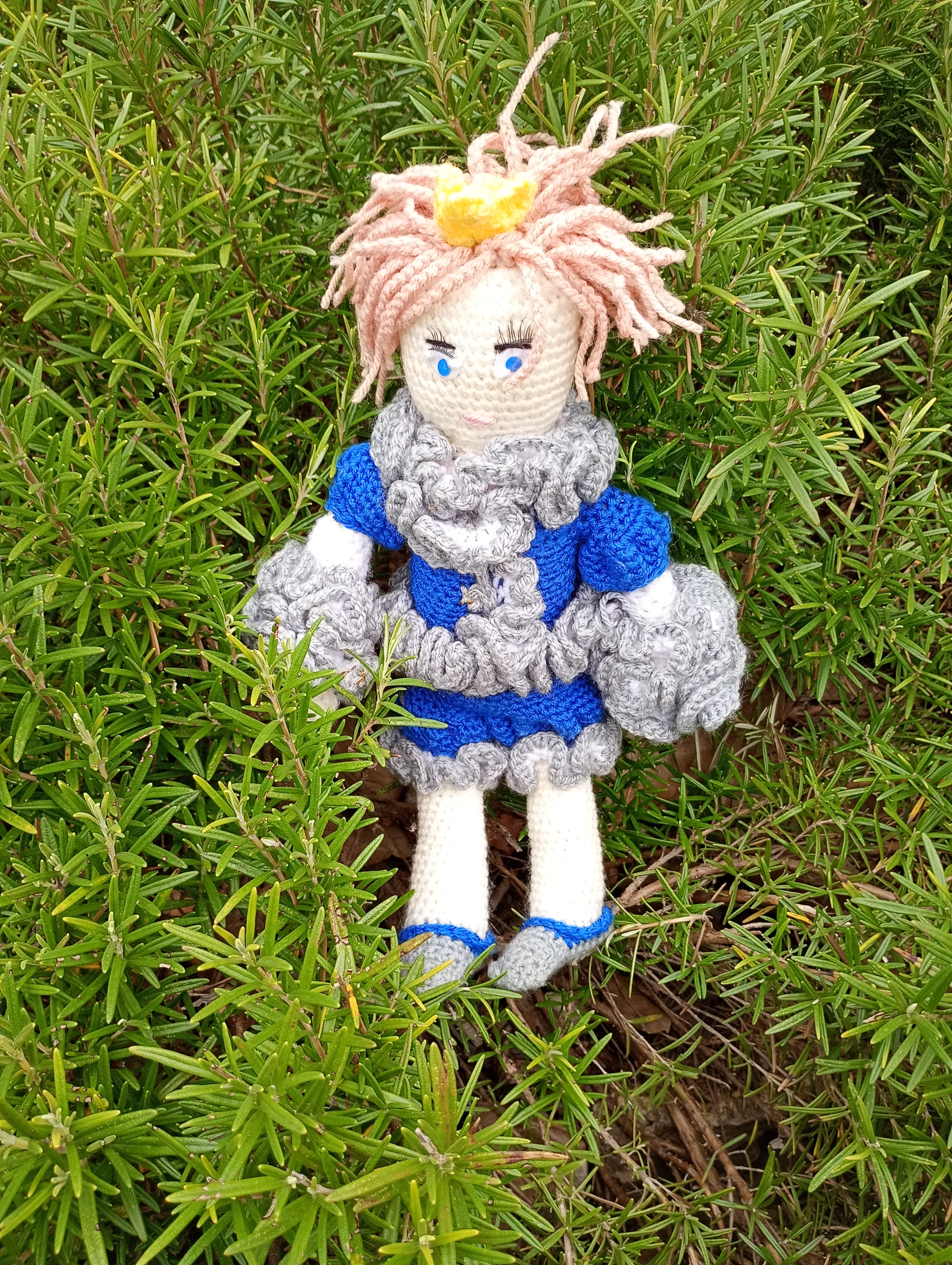 Poupe exsclusive crochet Petite Princr