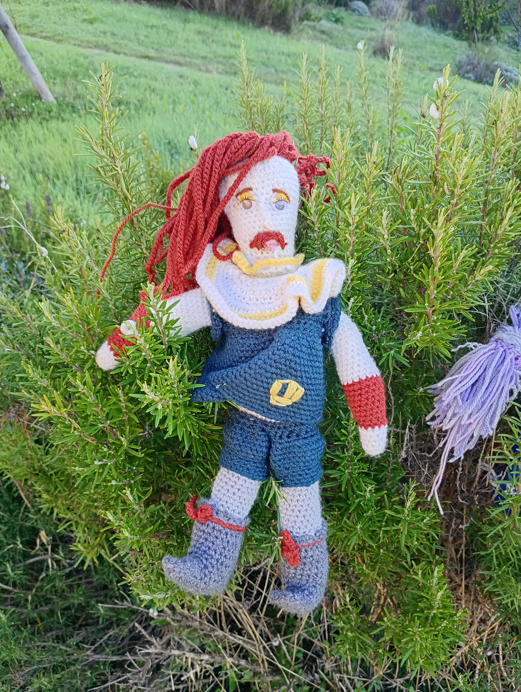 Poupe exsclusive crochet Mirovee50cm