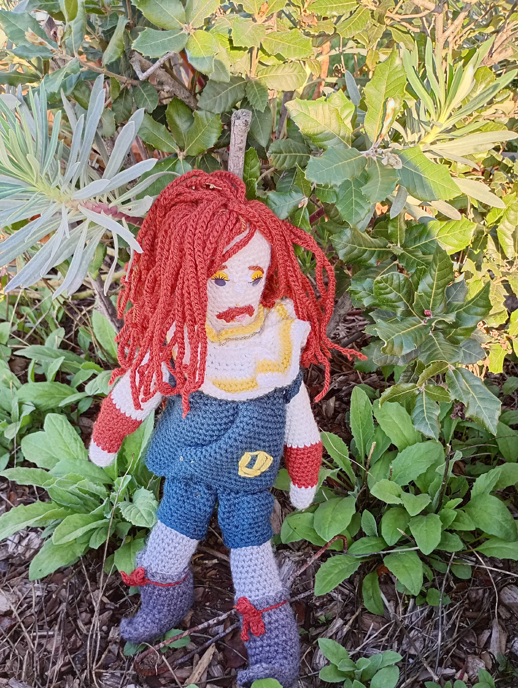 Poupe exsclusive crochet Mirovee50cm