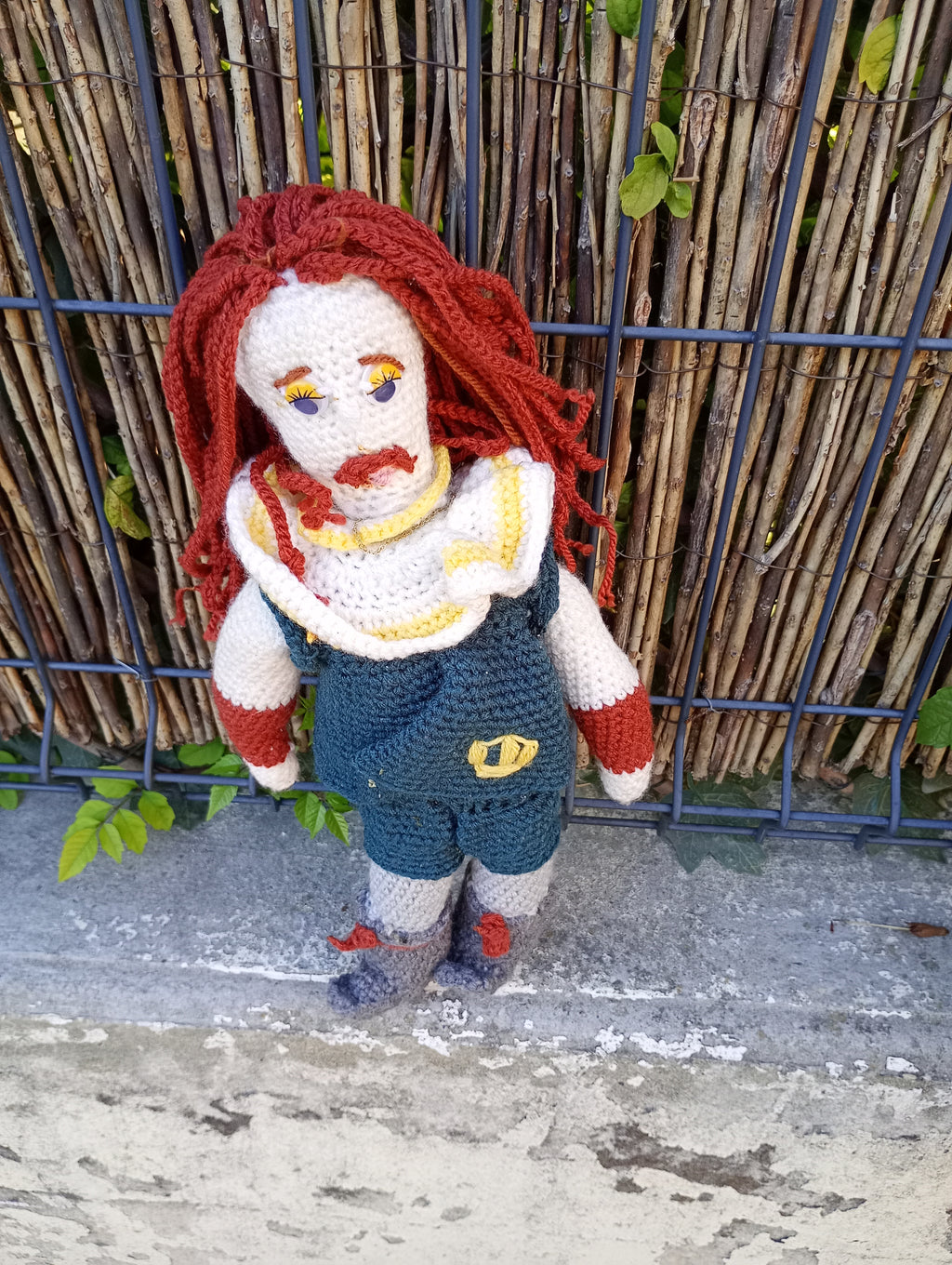 Poupe exsclusive crochet Mirovee50cm