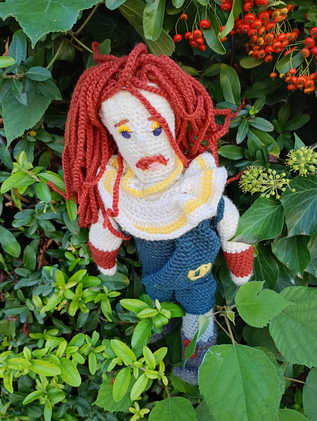 Poupe exsclusive crochet Mirovee50cm