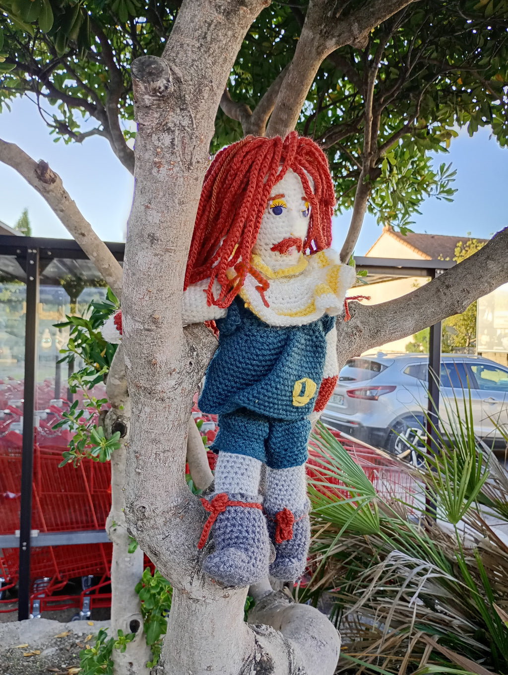 Poupe exsclusive crochet Mirovee50cm