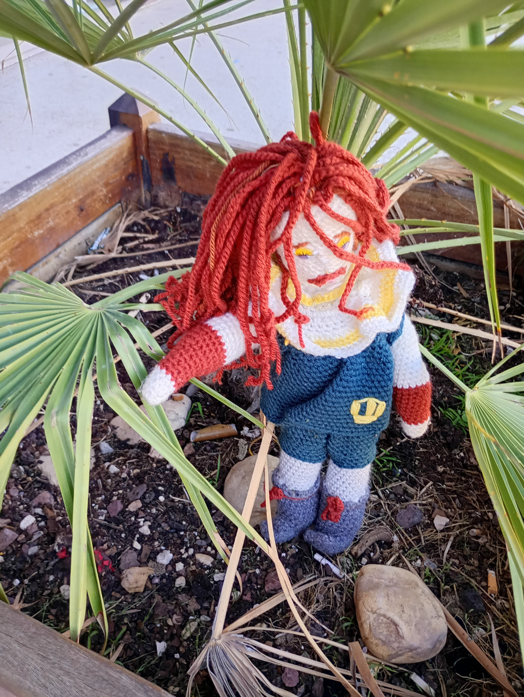 Poupe exsclusive crochet Mirovee50cm