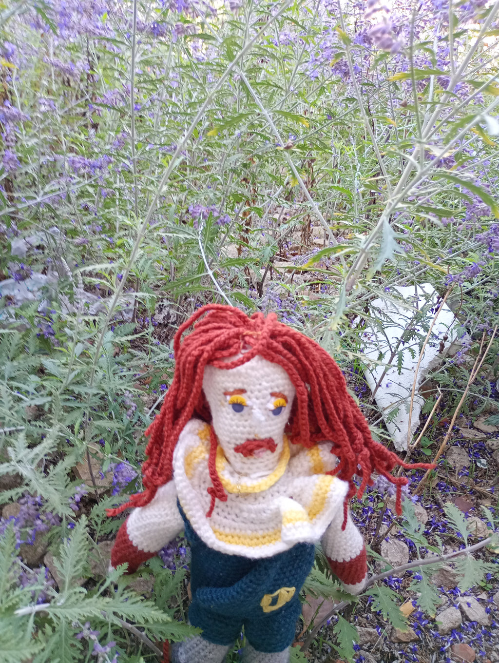 Poupe exsclusive crochet Mirovee50cm