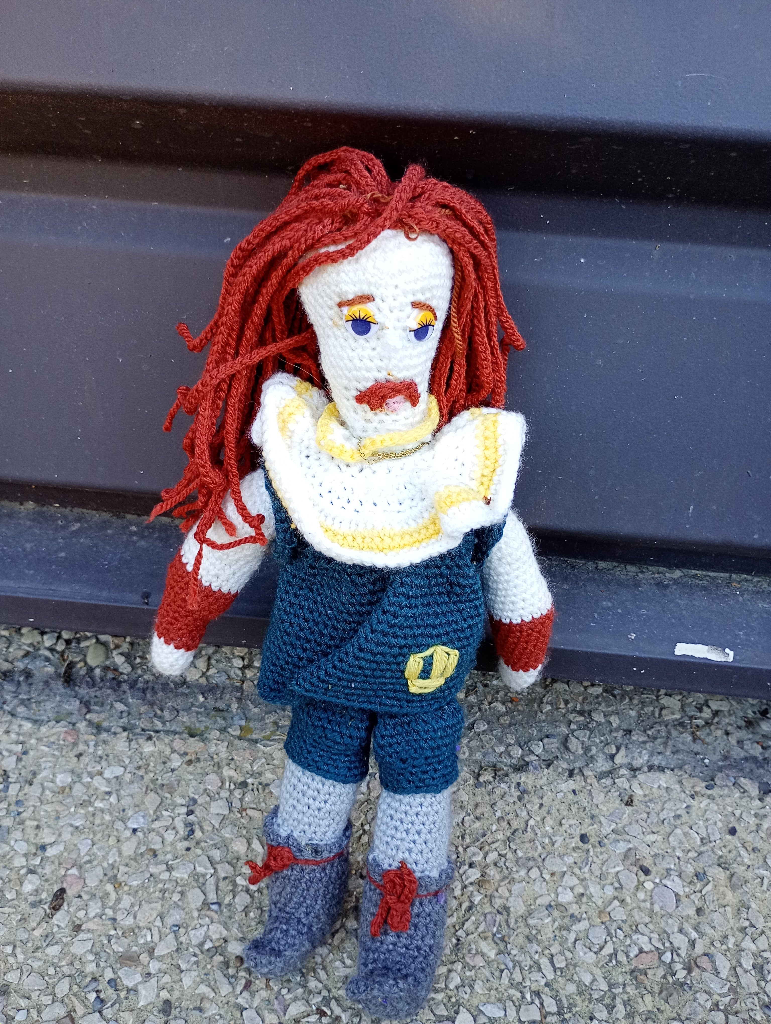 Poupe exsclusive crochet Mirovee50cm